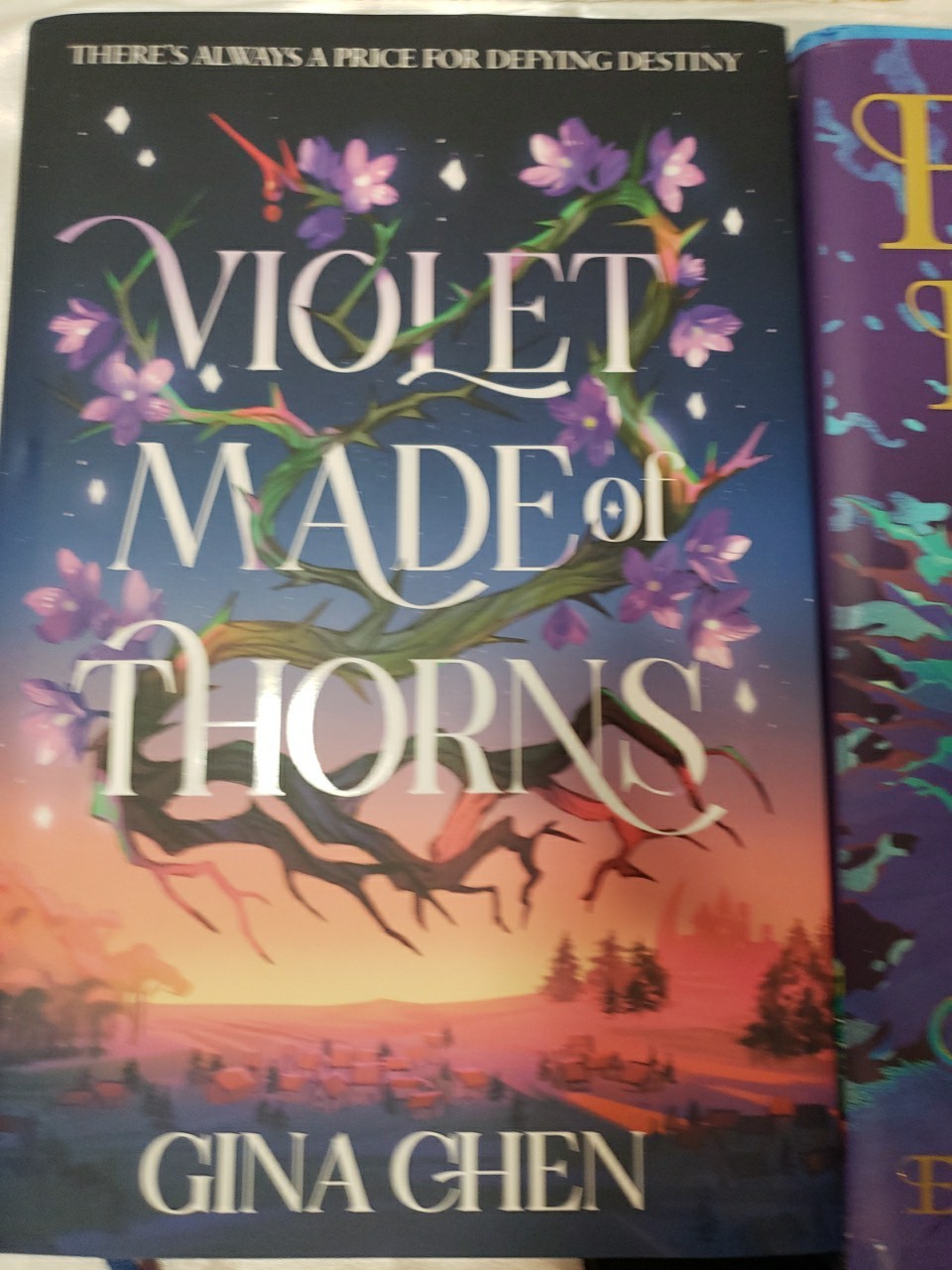 Violet Made of Thorns FairyLoot Star Daughter Forged By Blood