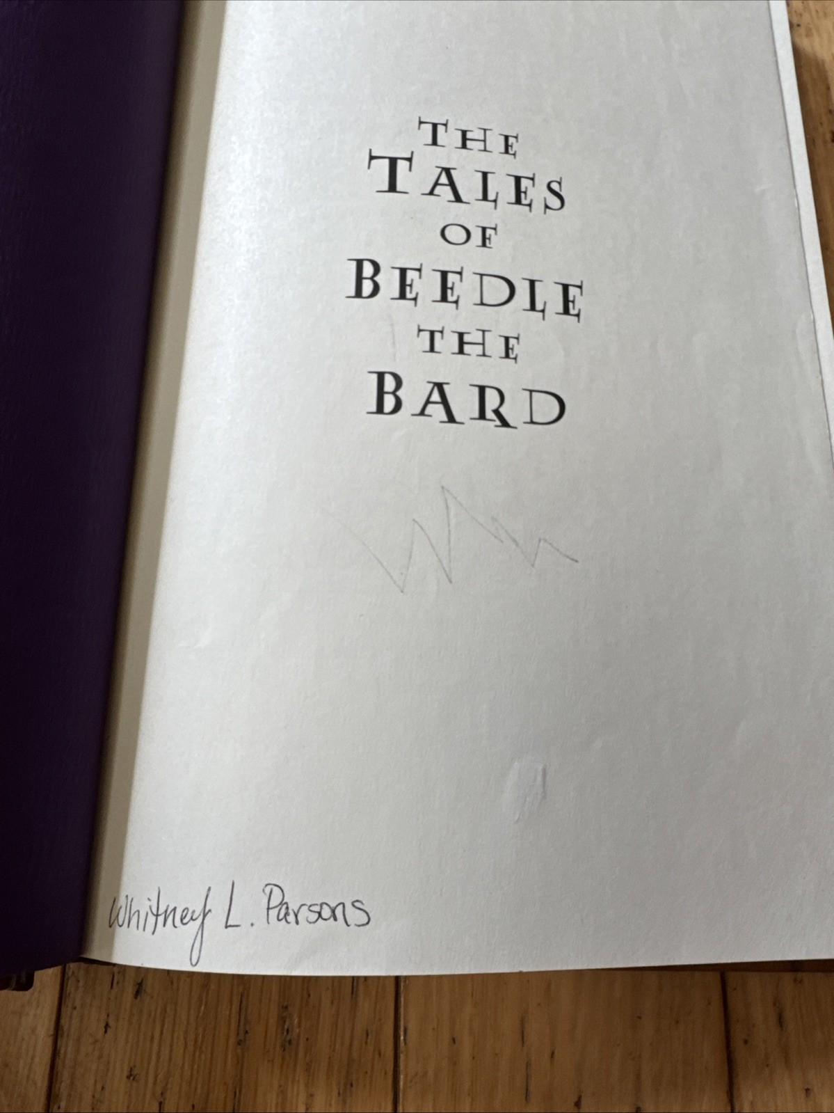 J.K. Rowling The Tales of Beedle The Bard Harry Potter HC 1st Printng 2008 sh7