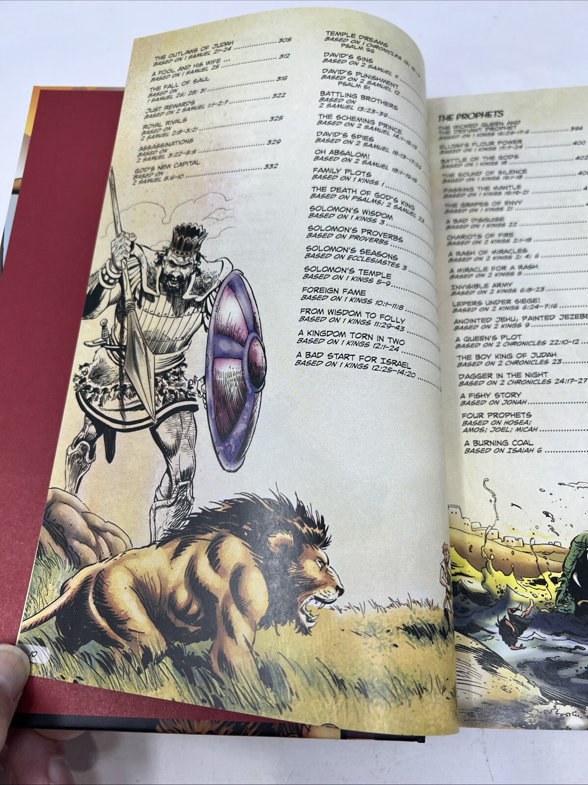 The Action Bible: God’s Redemptive Story Illus: Sergio Cariello New Hardcover