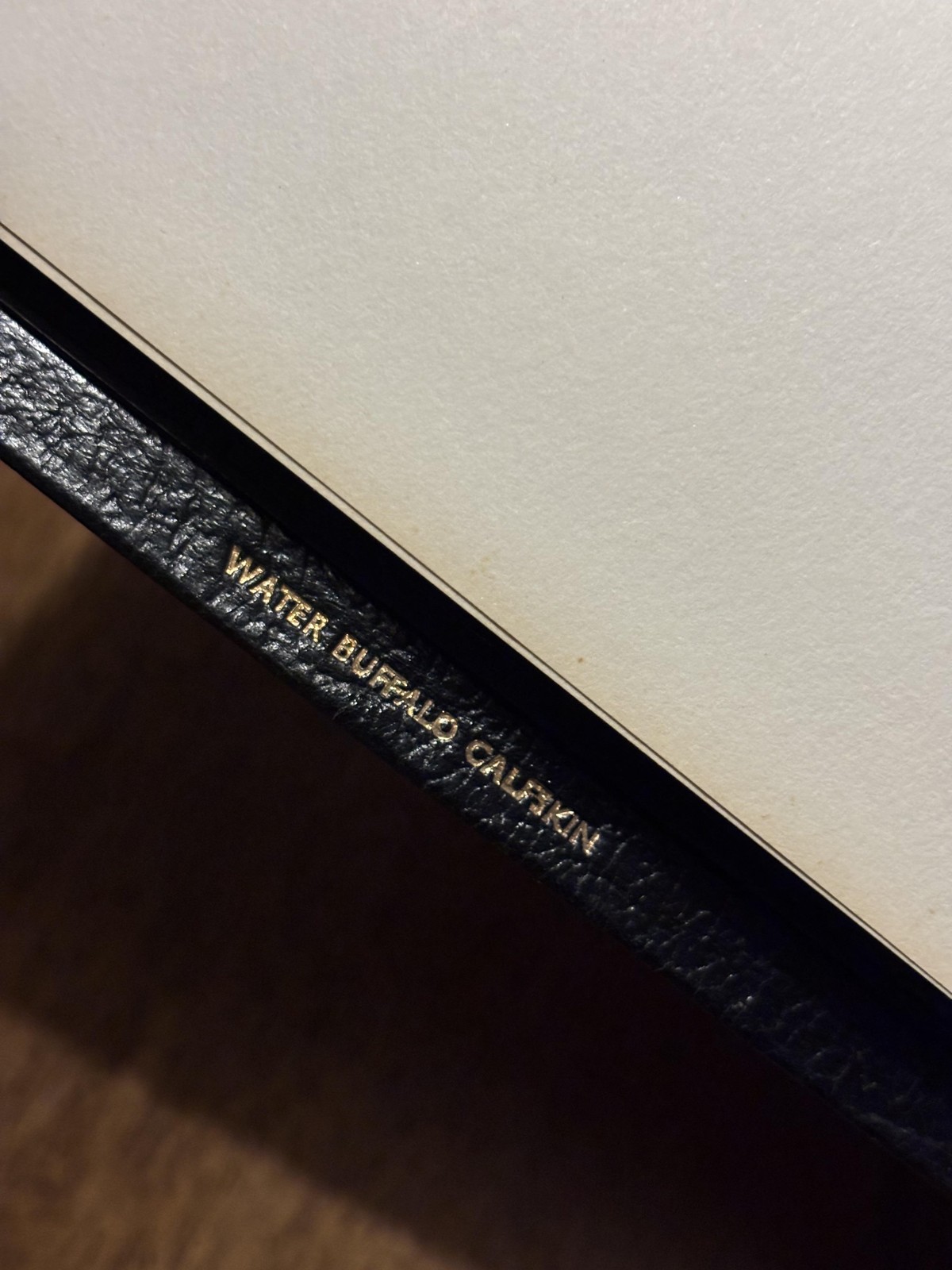 The New English Bible Cambridge 1971 Black Water Buffalo Calfskin Leather