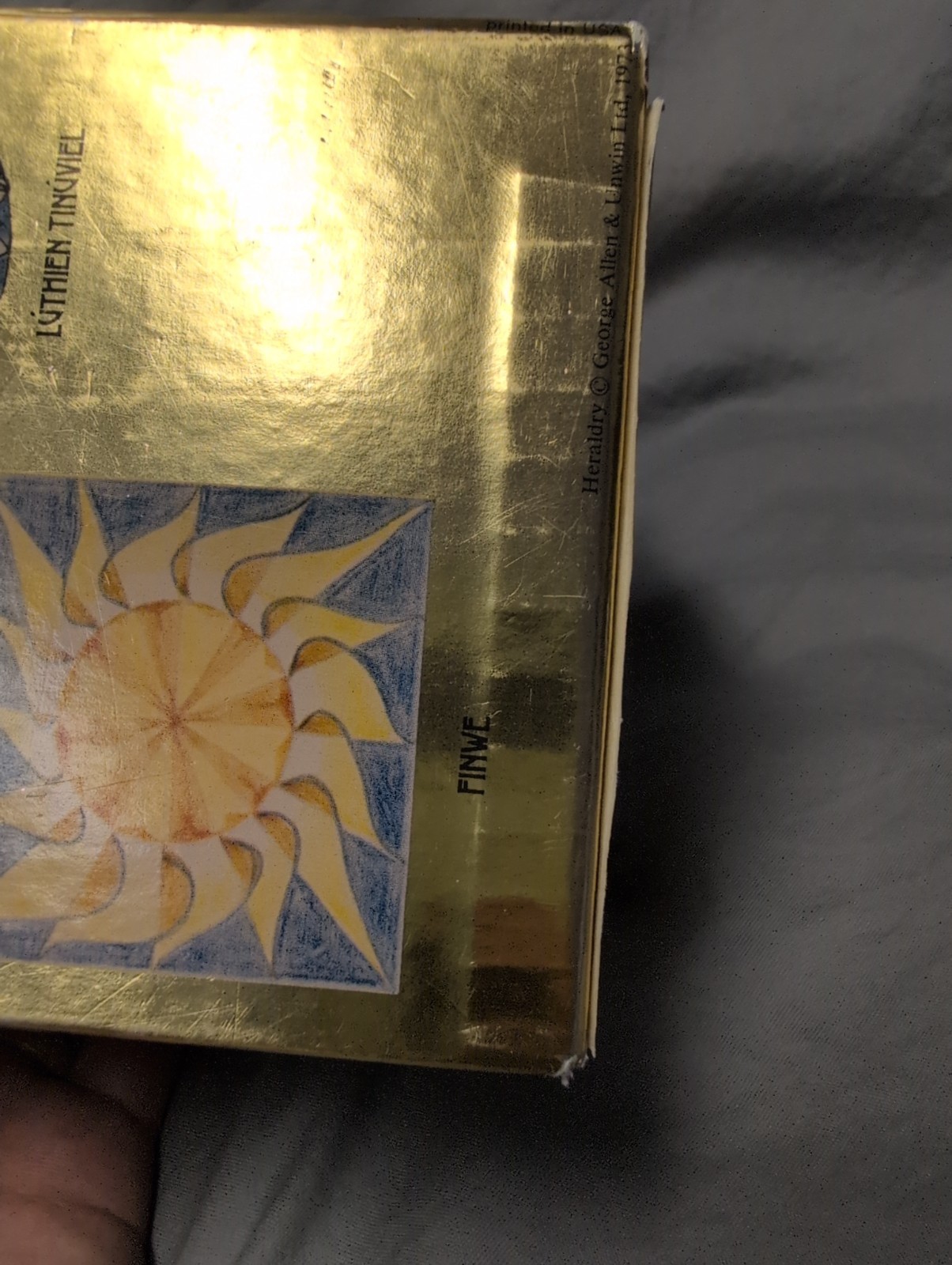 Lord of the Rings Gold Box Set: J. R. Tolkien. Vol. 1-4 Ballentine Books. 1978