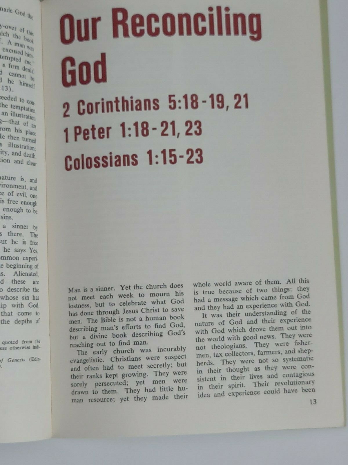 Speaking in His Name, by Ken Chafin (1970, 34-pages, paperback)