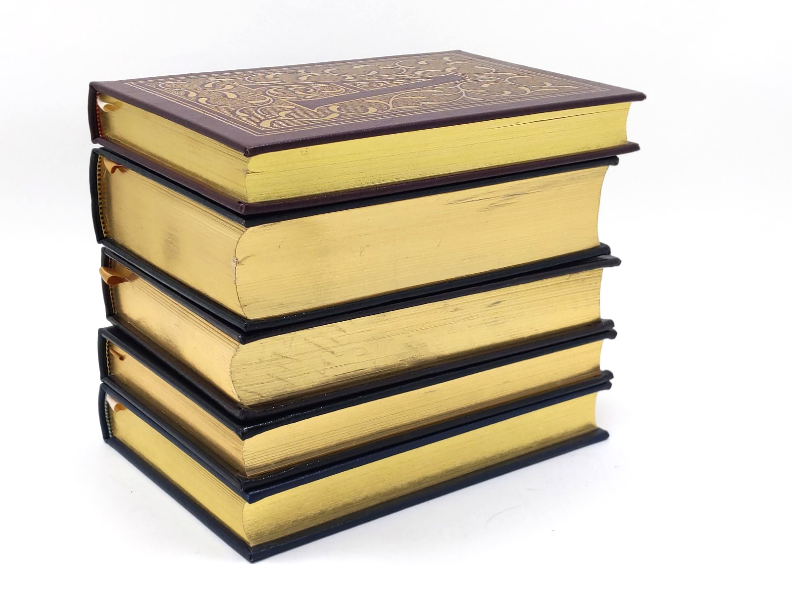 Lot of 5 Easton Press 100 Greatest Books Ever Written Collector’s Edition #1