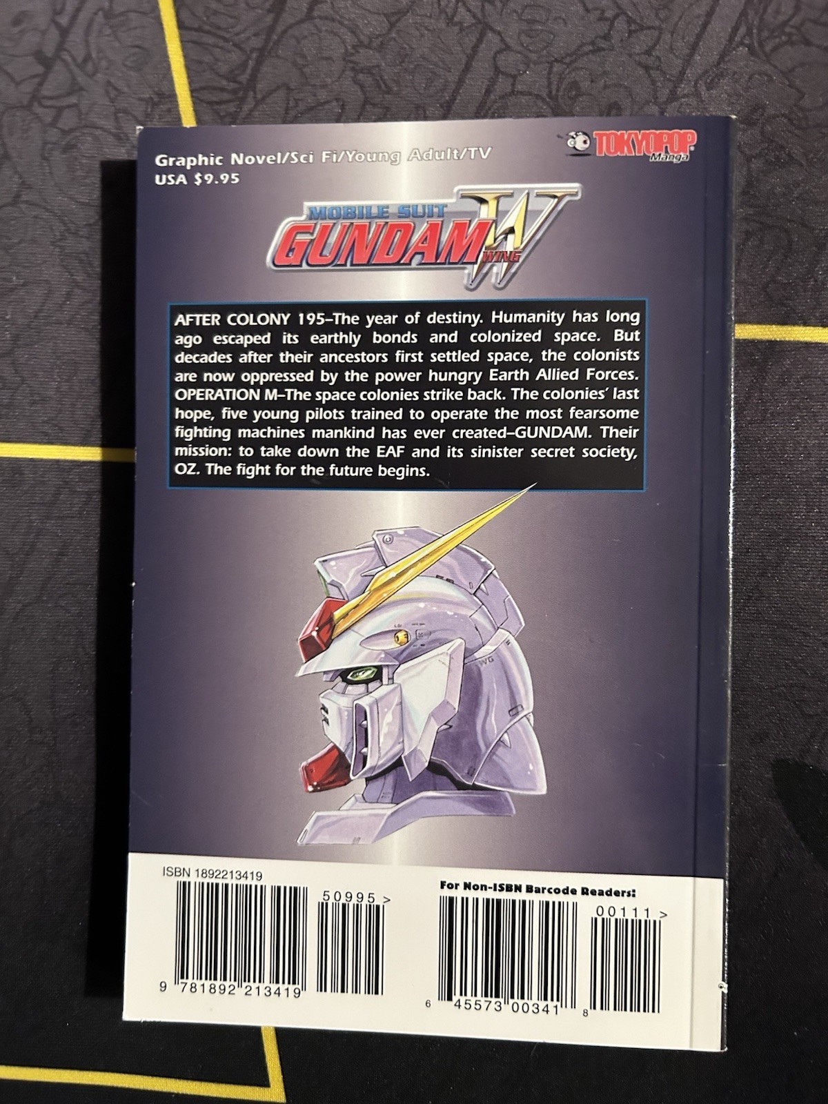 3 MOBILE SUIT GUNDAM WING SOTSU AGENCY MANGA GRAPHIC NOVELS 1,2,3
