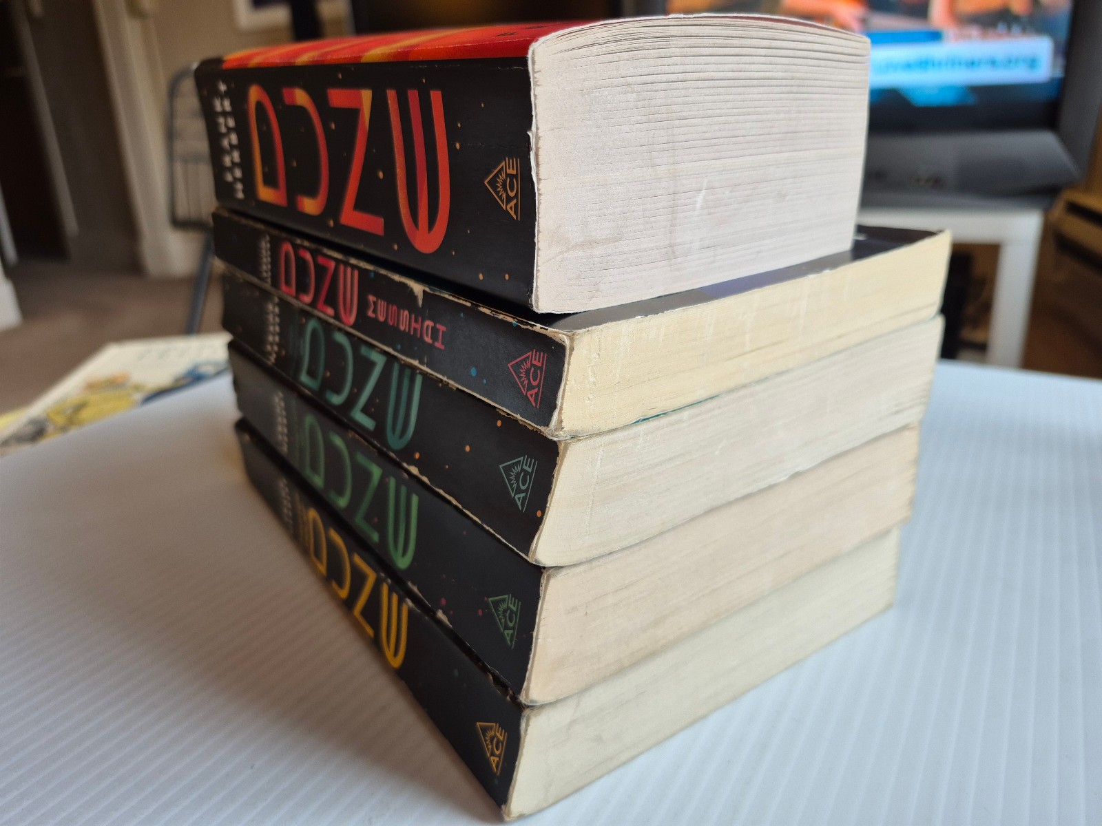 Dune Series ACE 2010 PB #1-2 & 4-6 MISSING #3 CHILDREN! USED: ACCEPTABLE!