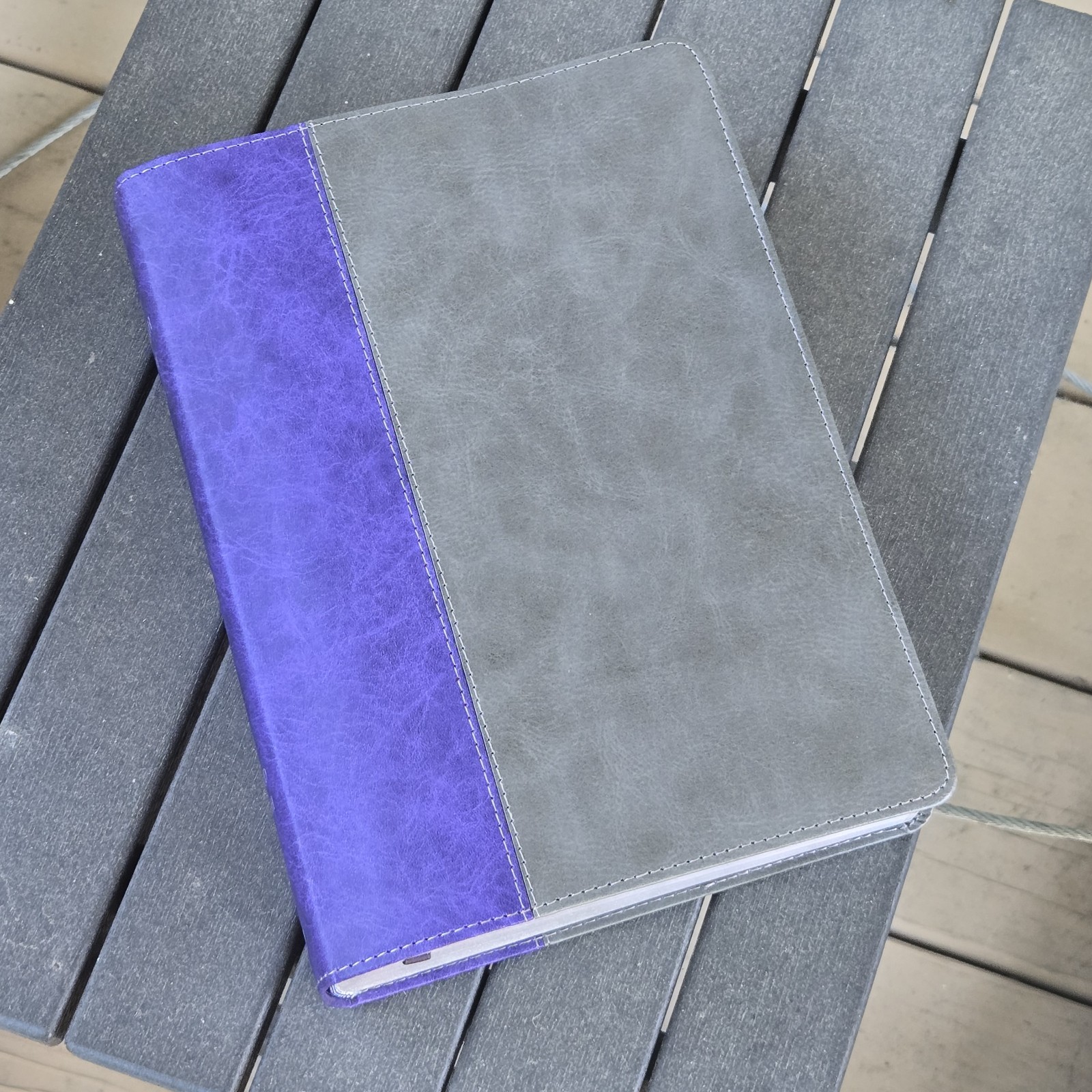 NKJV The Jeremiah Study Bible Purple Leathersoft Dr David Jeremiah Excellent