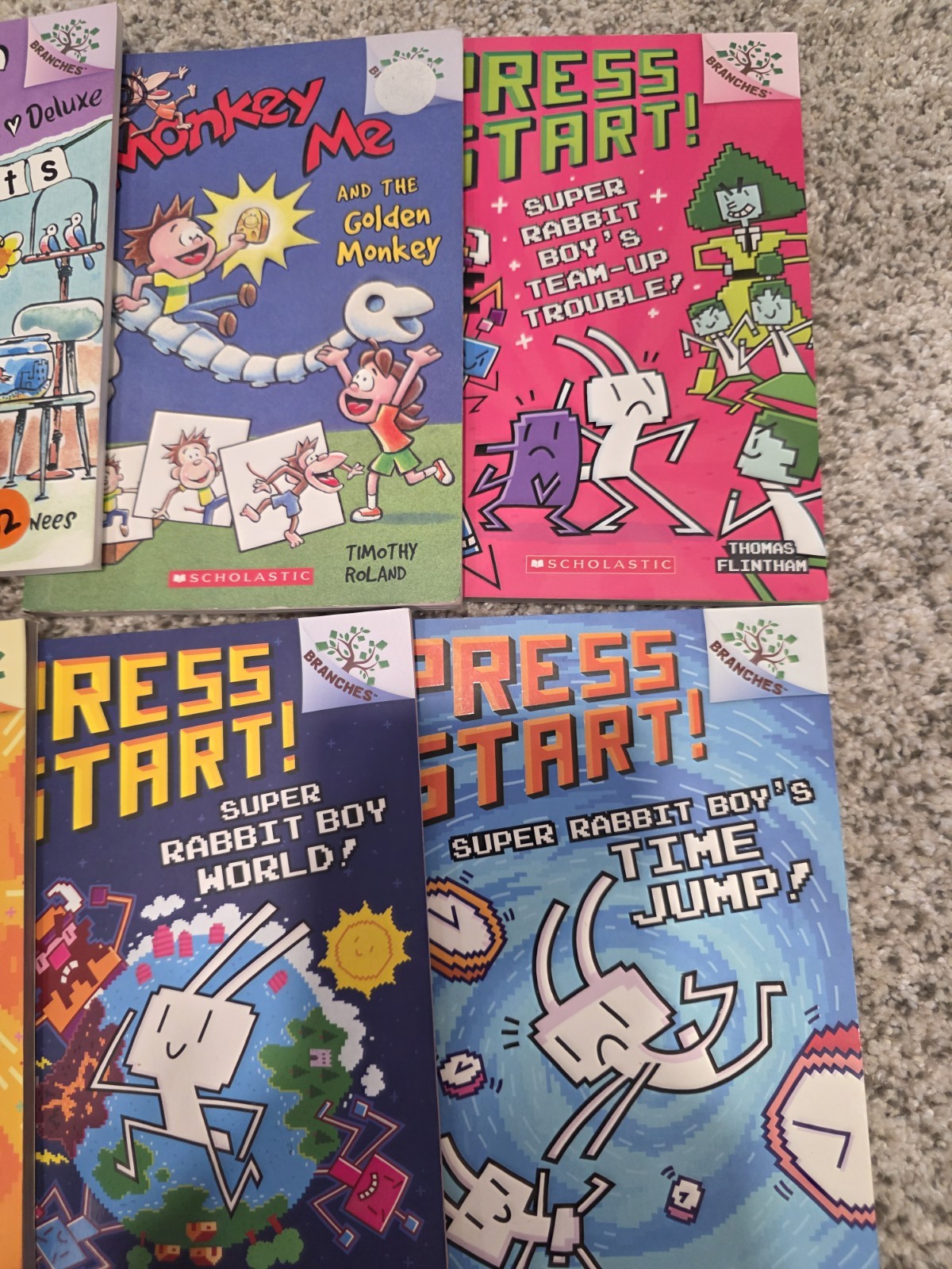 #3 Press Start Series 12 Books by Thomas Flintham Branches