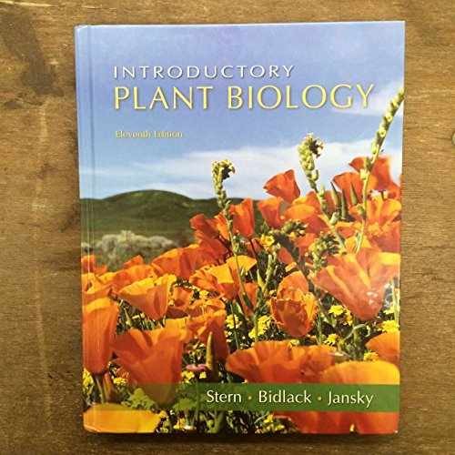 Introductory Plant Biology – Hardcover, by Jansky Shelley; Stern – Very Good