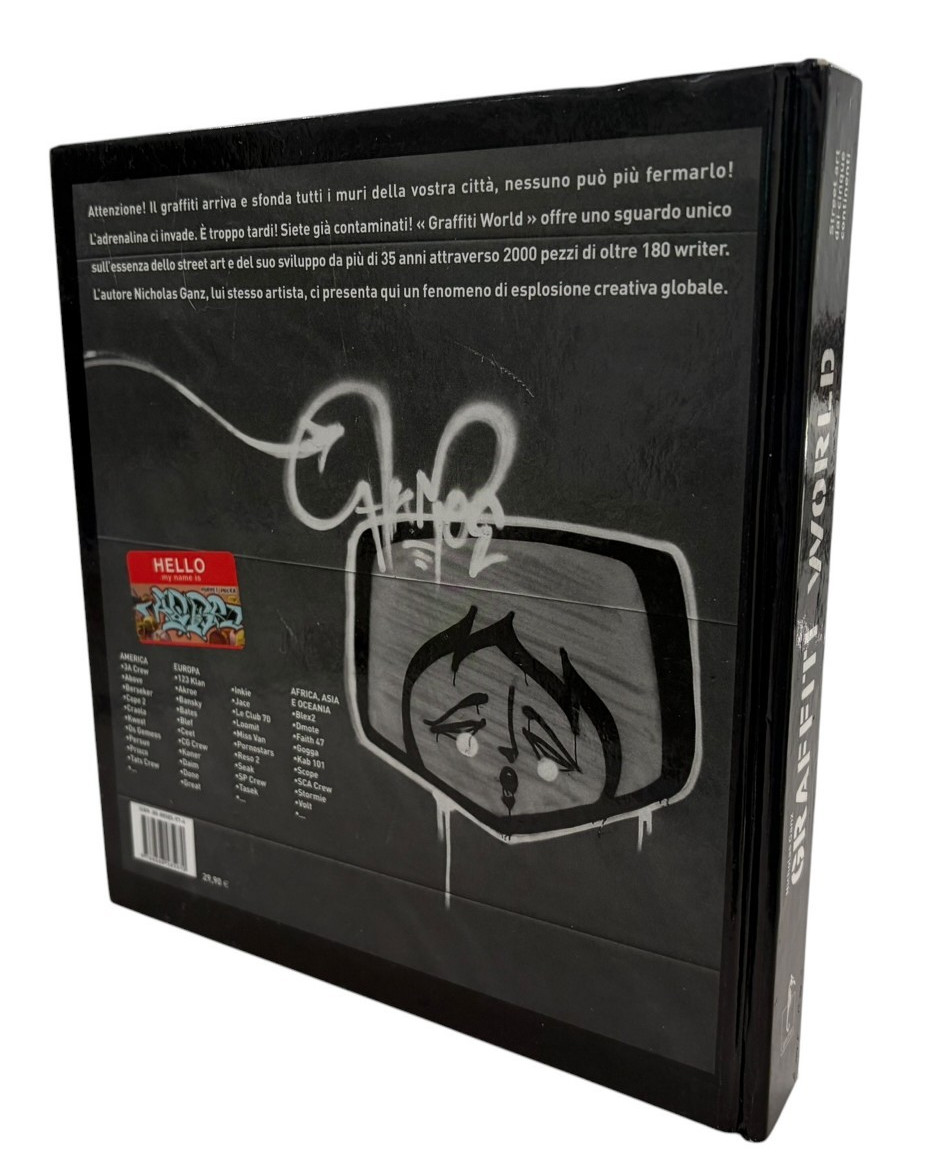 Graffiti World Nicholas Ganz Hardcover Street Art Book 2000 Works 180 Artists