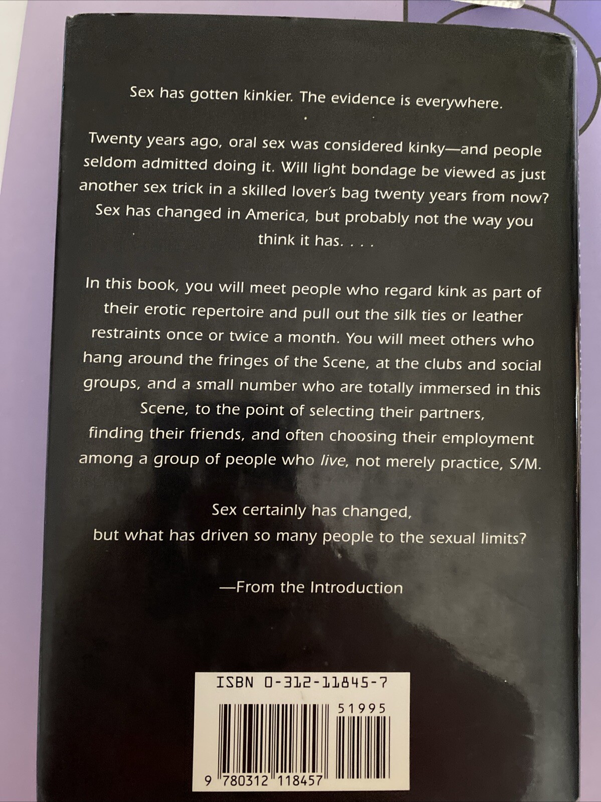 Kink : The Hidden Sex Lives of Americans by Susan Crain Bakos (1995, Hardcover)