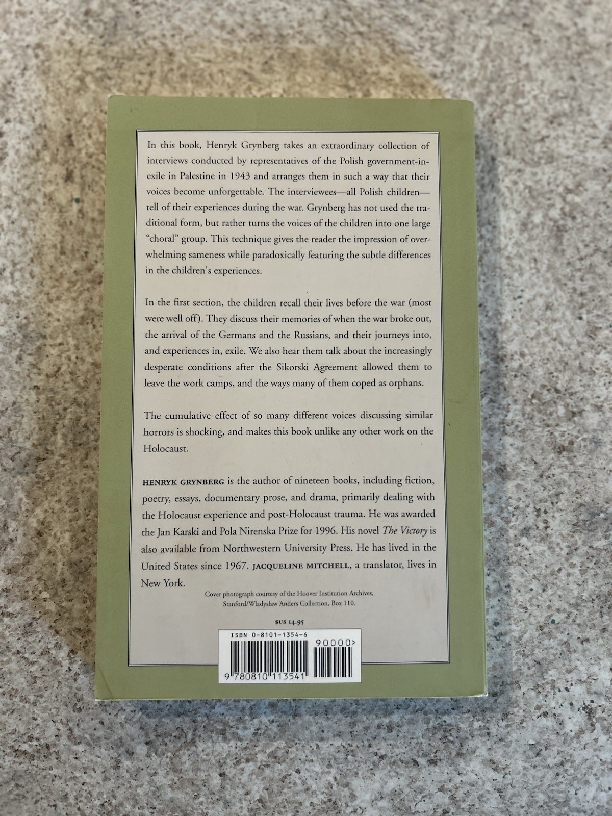 Children of Zion by Henryk Grynberg (1998, Trade Paperback)