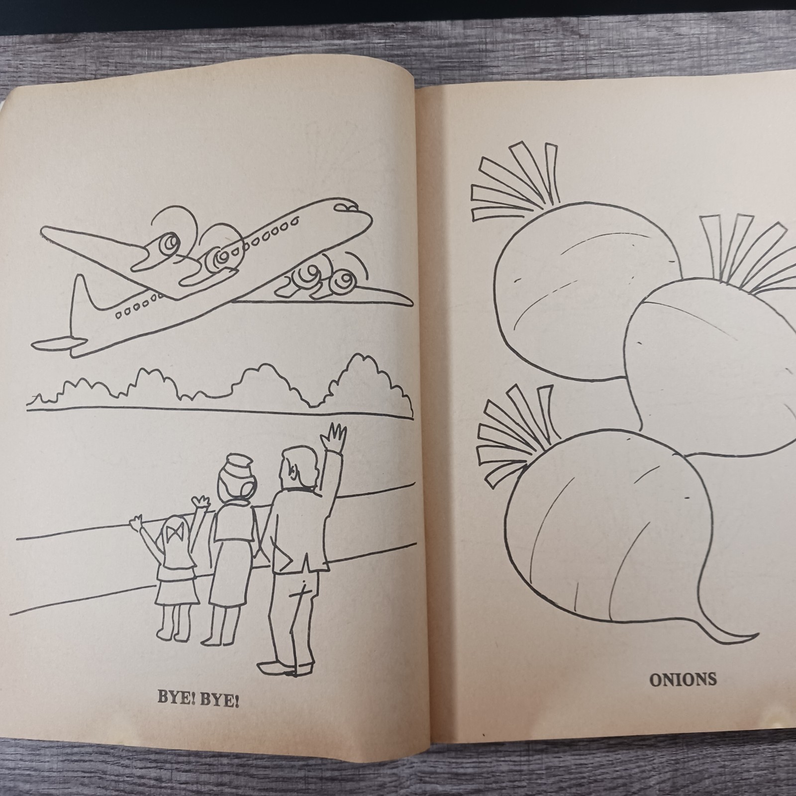 Jumbo Coloring Book 250 Pages Vintage 1988 Favorite Day-To-Day Honey Bear Books