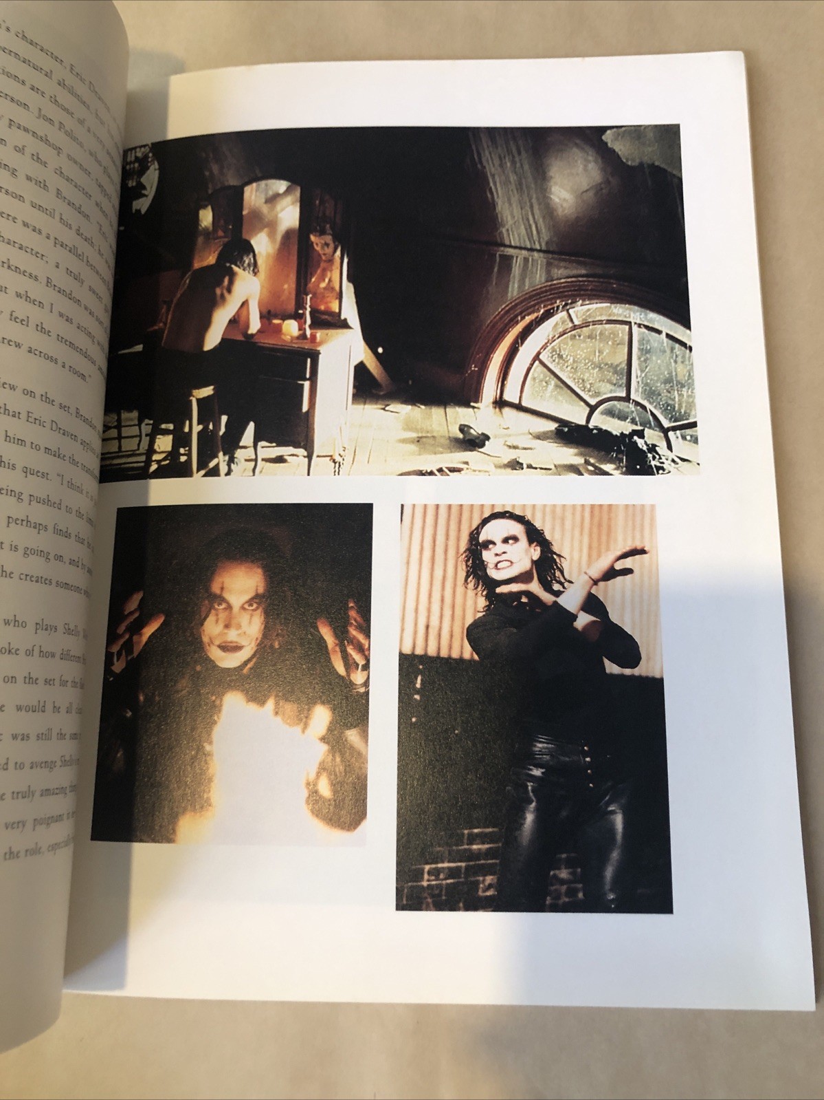 The Crow : The Movie Behind The Scenes by Jeff Conner (1994) Brandon Lee Book
