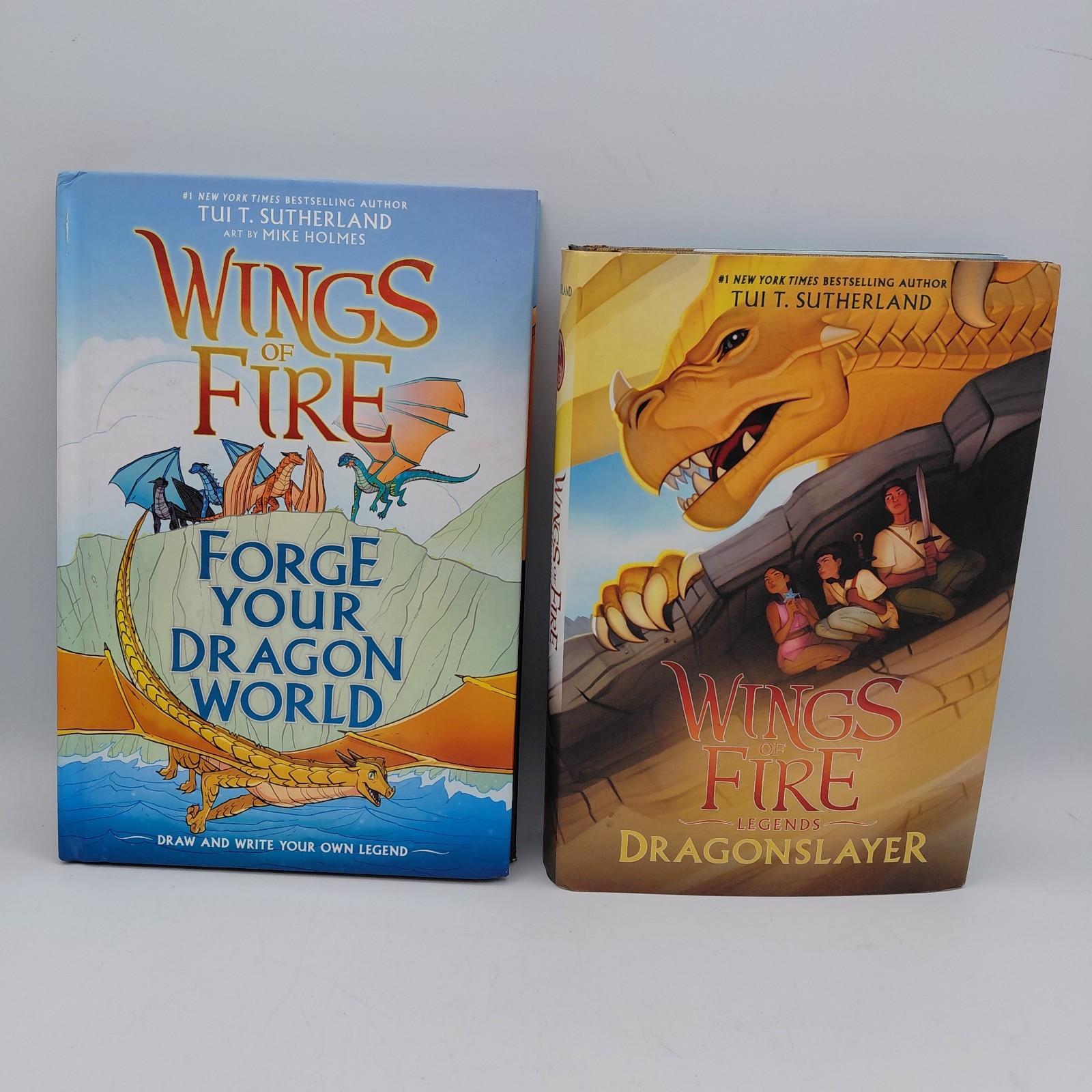 Wings of Fire Hardcover Book Set Lot of 4 by Tui T. Sutherland YA Fantasy Series