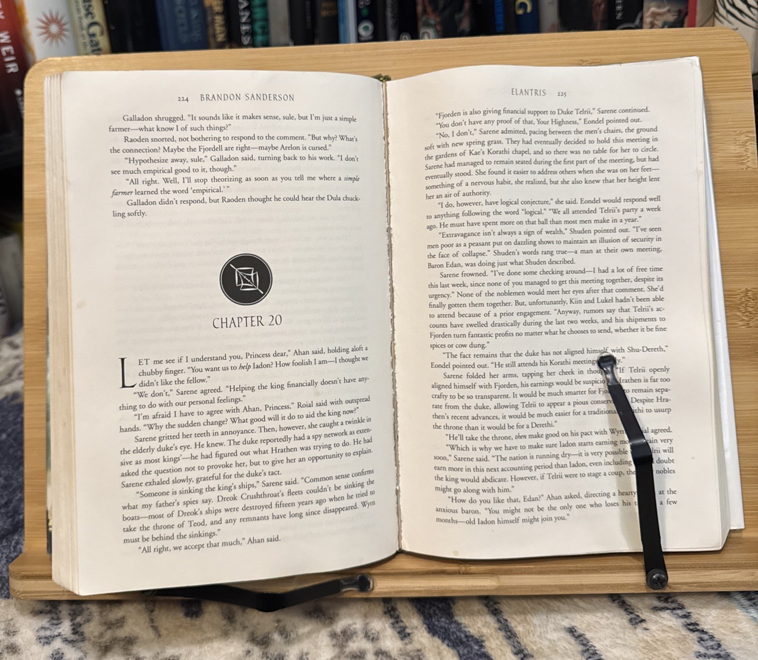 Elantris – Brandon Sanderson (Hardcover) First Edition/Print, 1st/1st, POOR