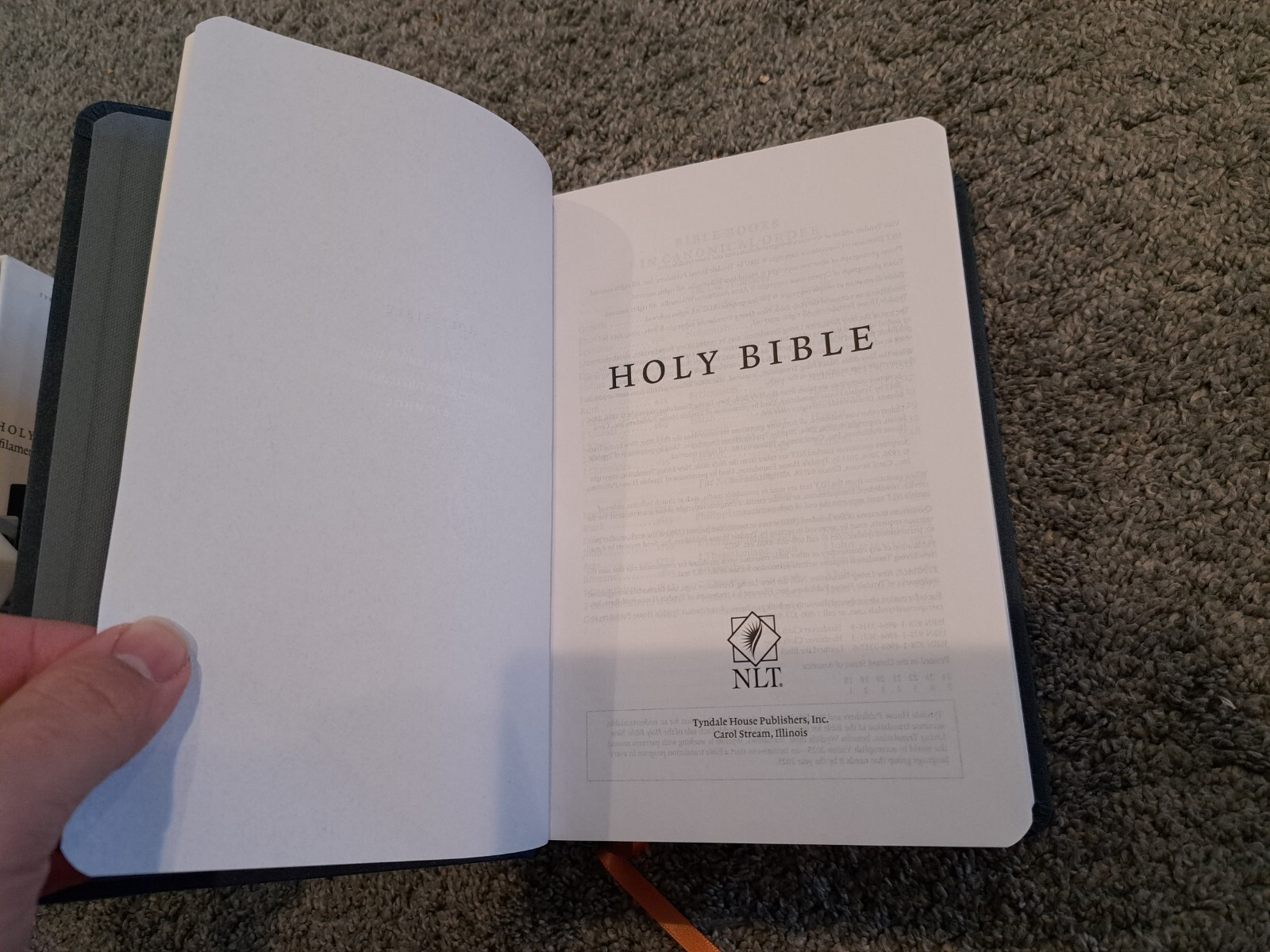 Holy Bible Filament Edition New Living Translation NLT