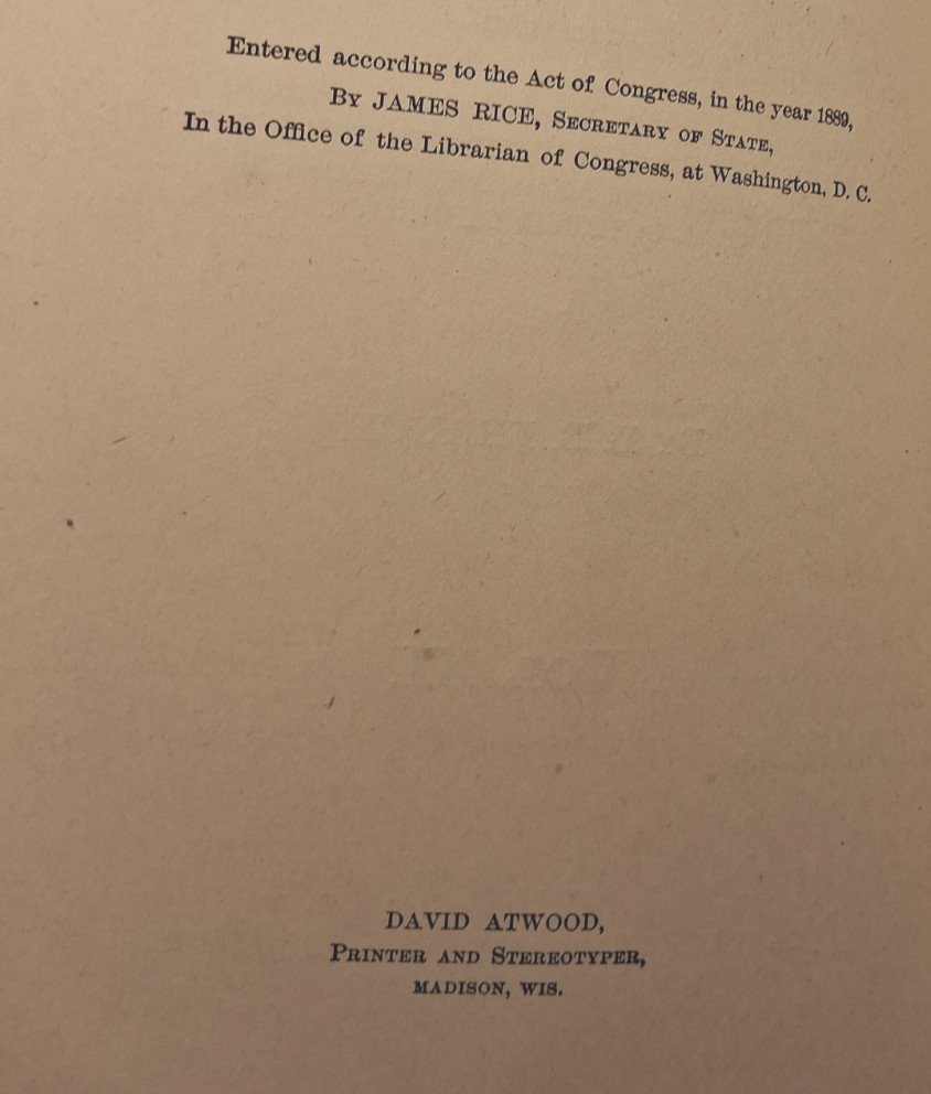 Colorado Reports: Cases Adjudged September 1889 Volume XI (11) Leather Law/Legal