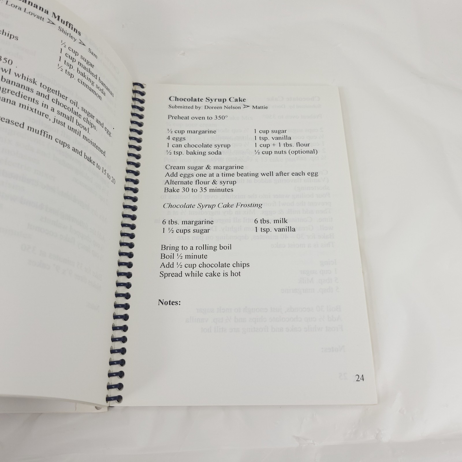 Howell Recipes 2000 Vintage Spiral Bound Family Cookbook Heritage Collection