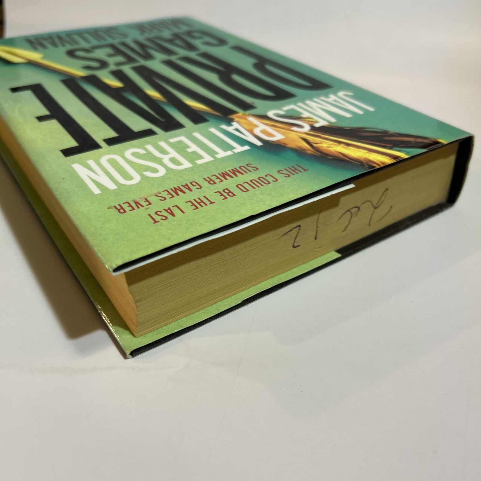 Private Games by Mark Sullivan and James Patterson (2012, Hardcover)
