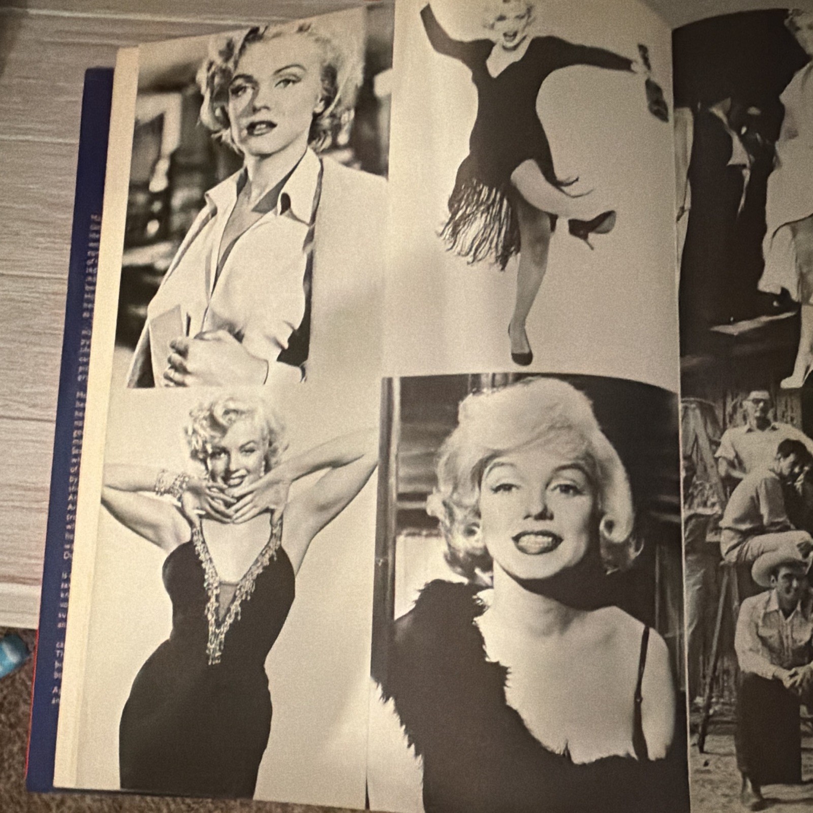 A Life on Film: Marilyn Monroe HC Illustrated Dust Jacket Inscribed Hamlyn 1974