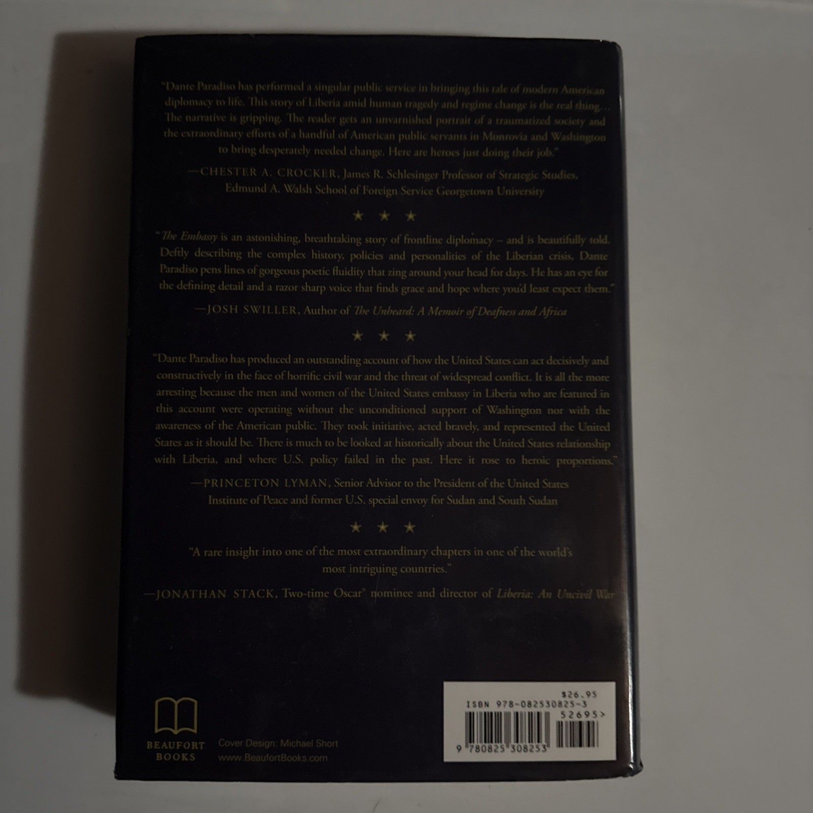 Embassy : A Story of War and Diplomacy by Dante Paradiso (2016, eBook)
