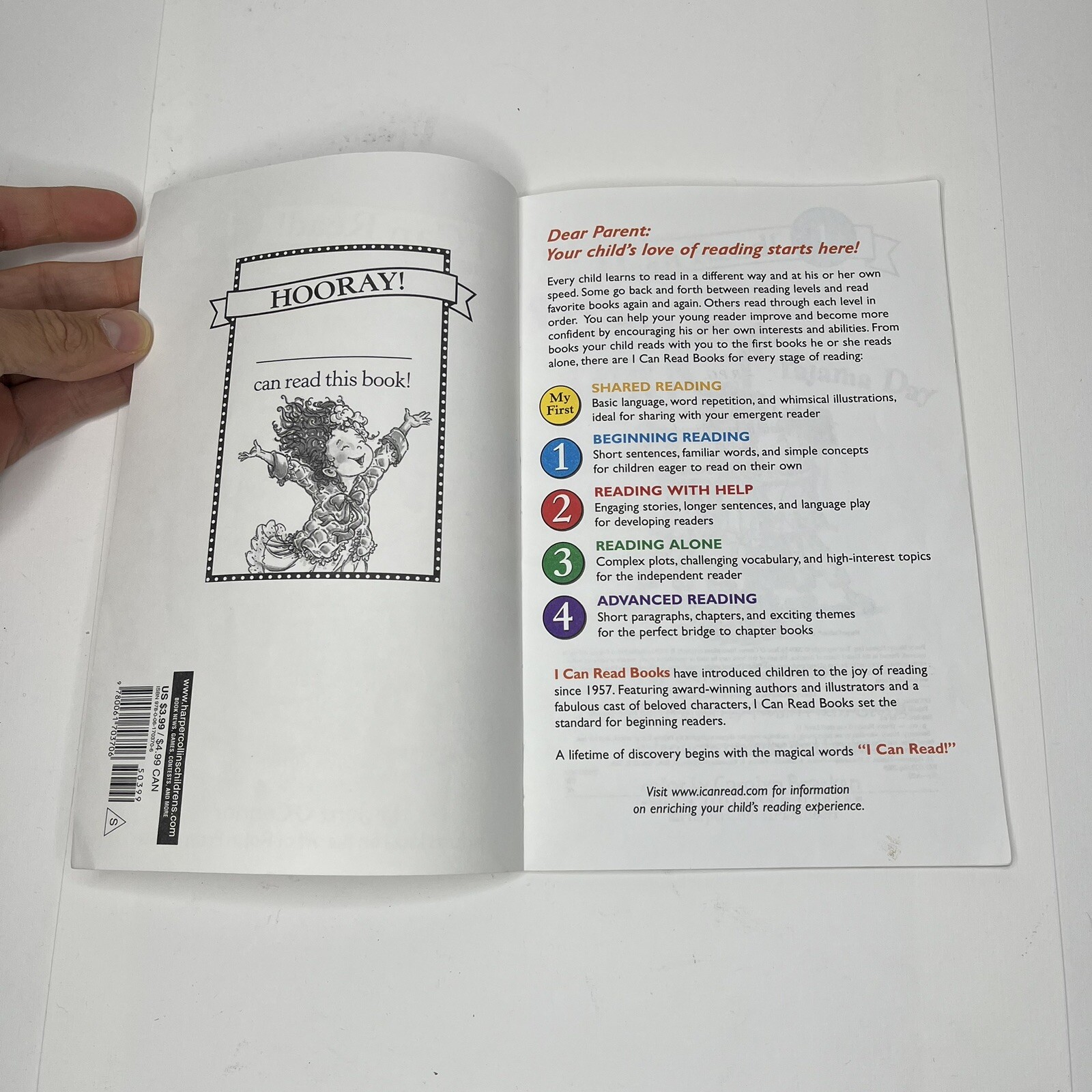 I Can Read Level 1 Ser.: Fancy Nancy Pajama Day by Jane O’Connor (2009, Trade…