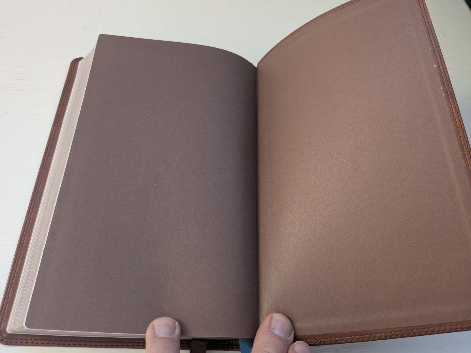 NET Thinline Bible Brown 2019, Imitation Leather Excellent No marks