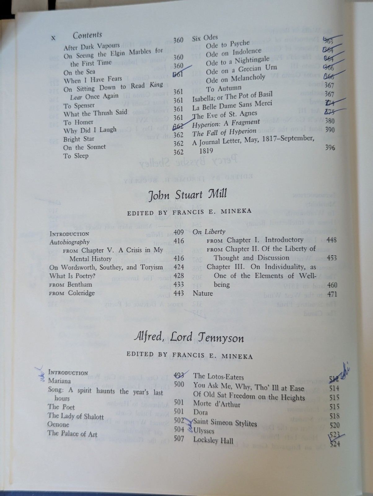 Masters of British Literature, Two Volumes, 1958 HC, Shakespeare Milton Keats…