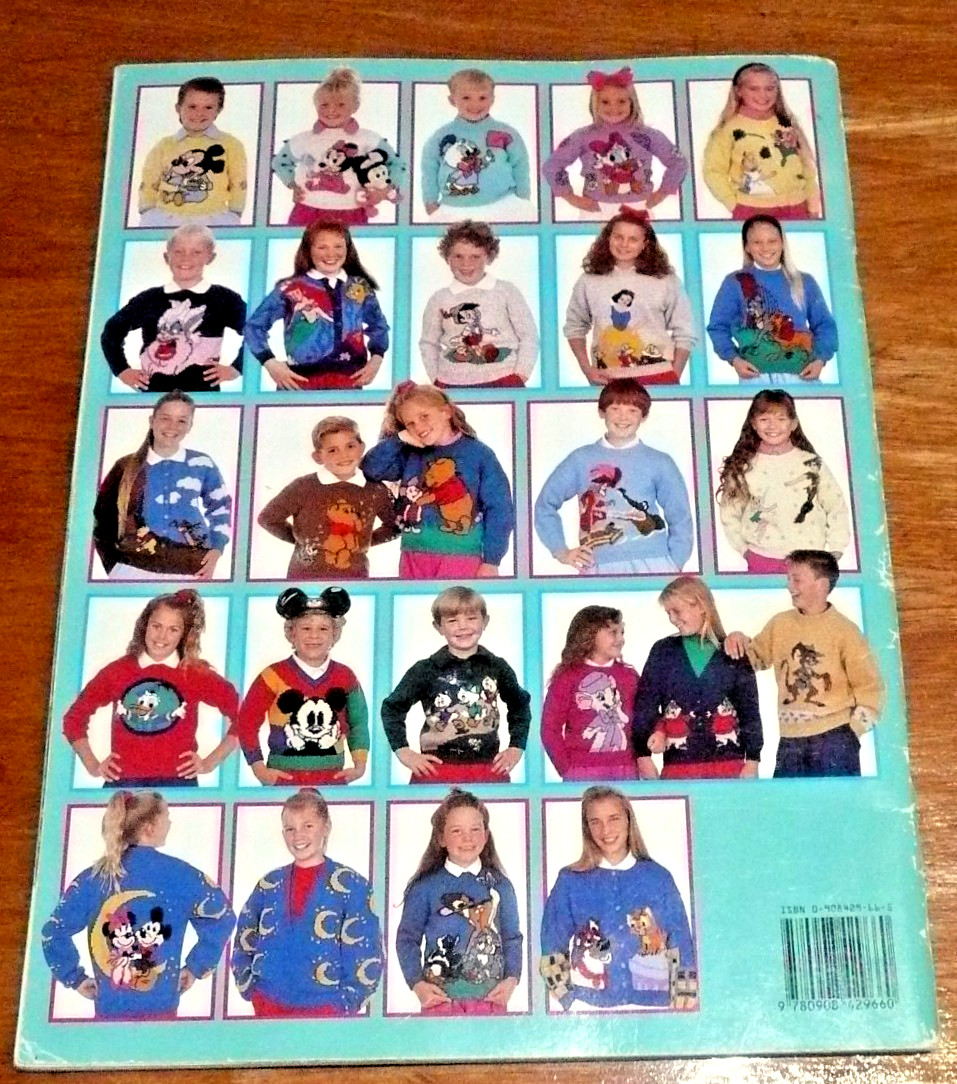 DISNEY FUN KNITS FAVORITE CHARACTERS PATTERN Instructions for ages 3-12 YEARS