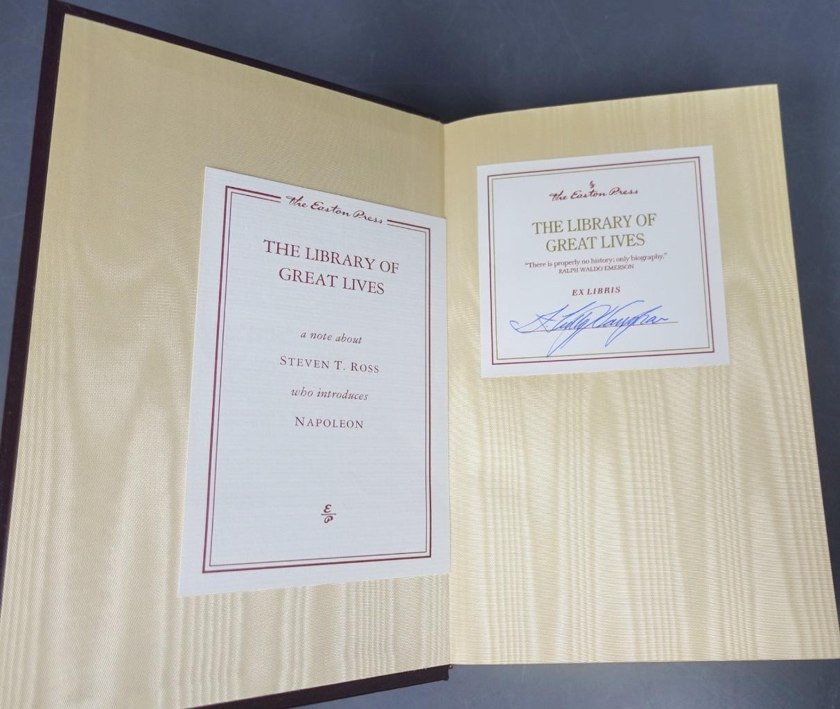 The Easton Press Lot of 4 Collector’s Edition Hardcover Leather Books 1991