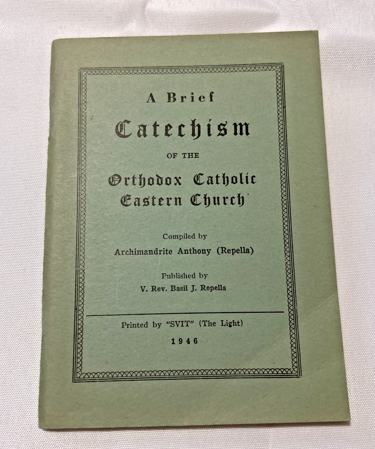 Eastern Orthodox Church ~ Lot of 4 ~ Pamphlets, Brochures ~ Vintage