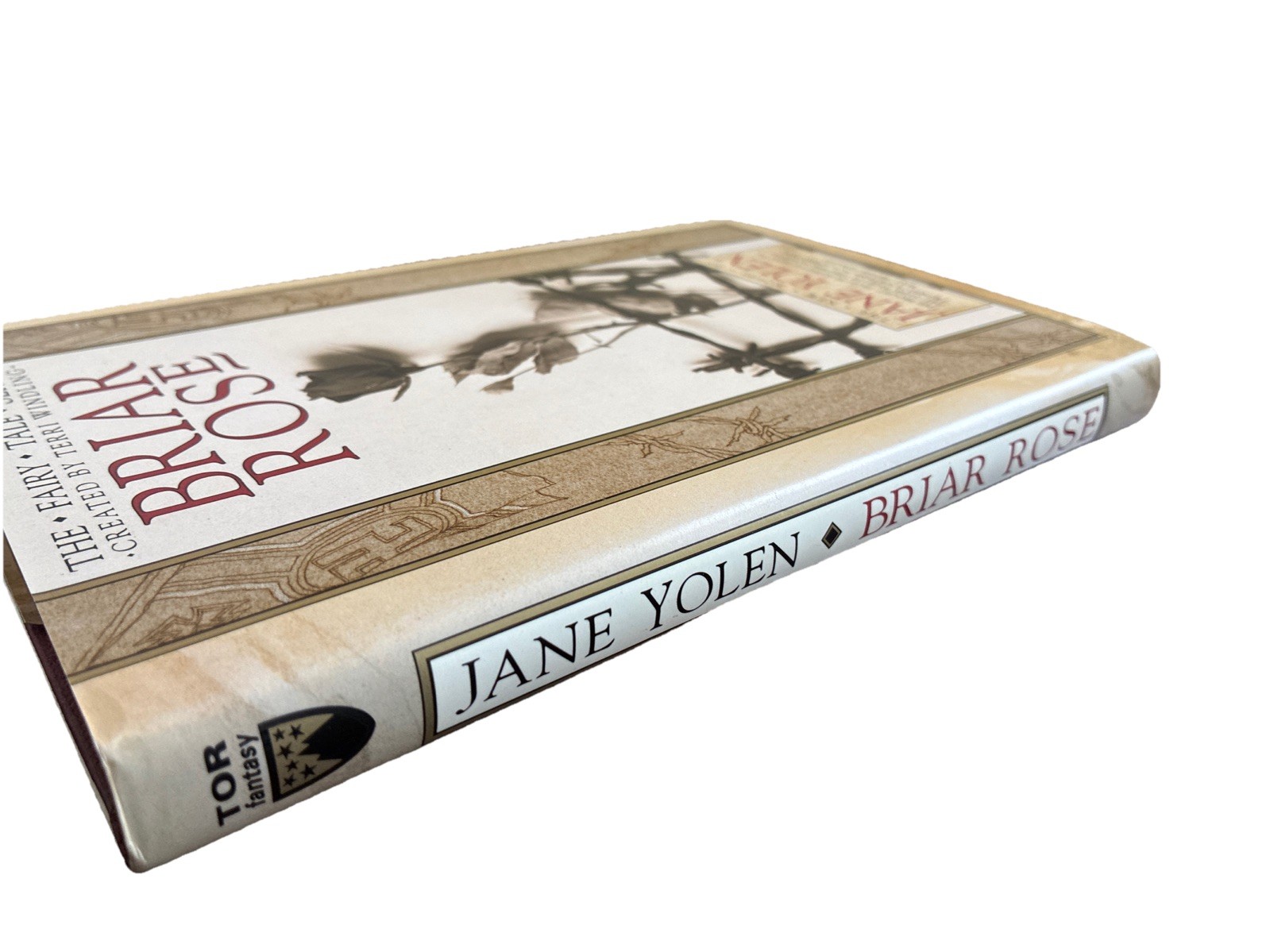 Briar Rose (1992) Jane Yolen Sleeping Beauty Holocaust Novel SIGNED