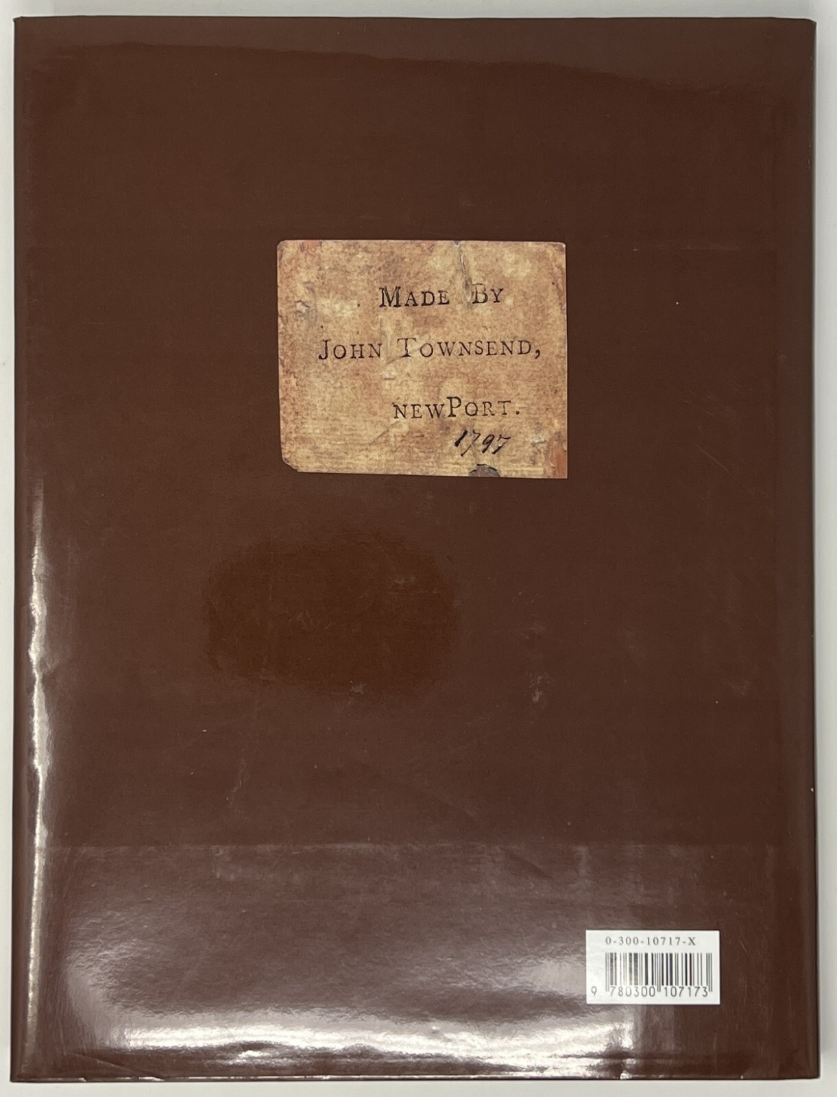 John Townsend: Newport Cabinetmaker by Morrison Heckscher – 2005 HC/DJ – The Met