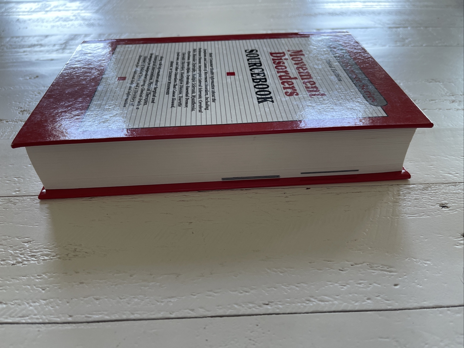 Movement Disorders Sourcebook Third Edition Health Reference Series HC