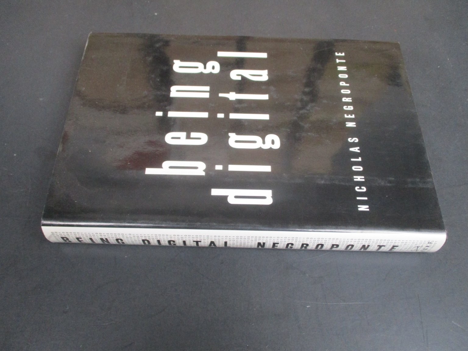 Being Digital Nicholas Negroponte 1995 First Edition Technology Media Knopf