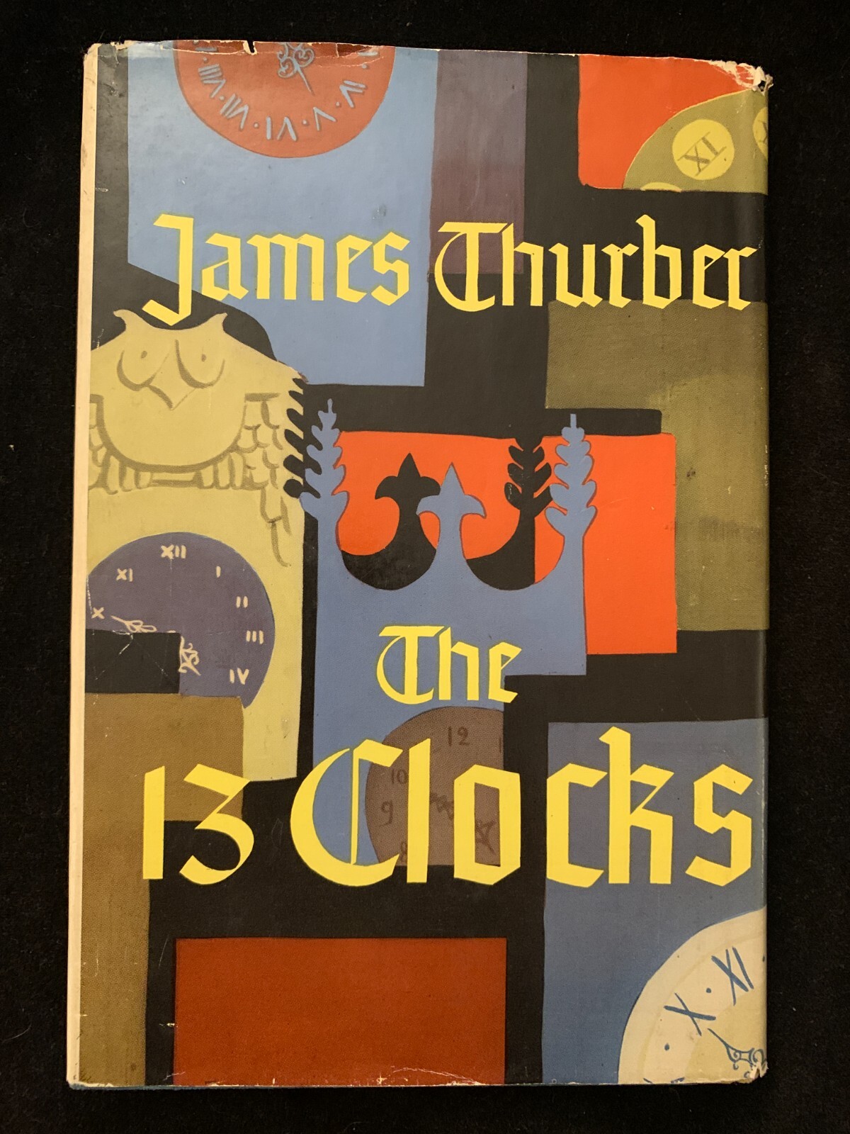 1st edition, 10th printing! The 13 Clocks by James Thurber 1950 HCDJ Very good