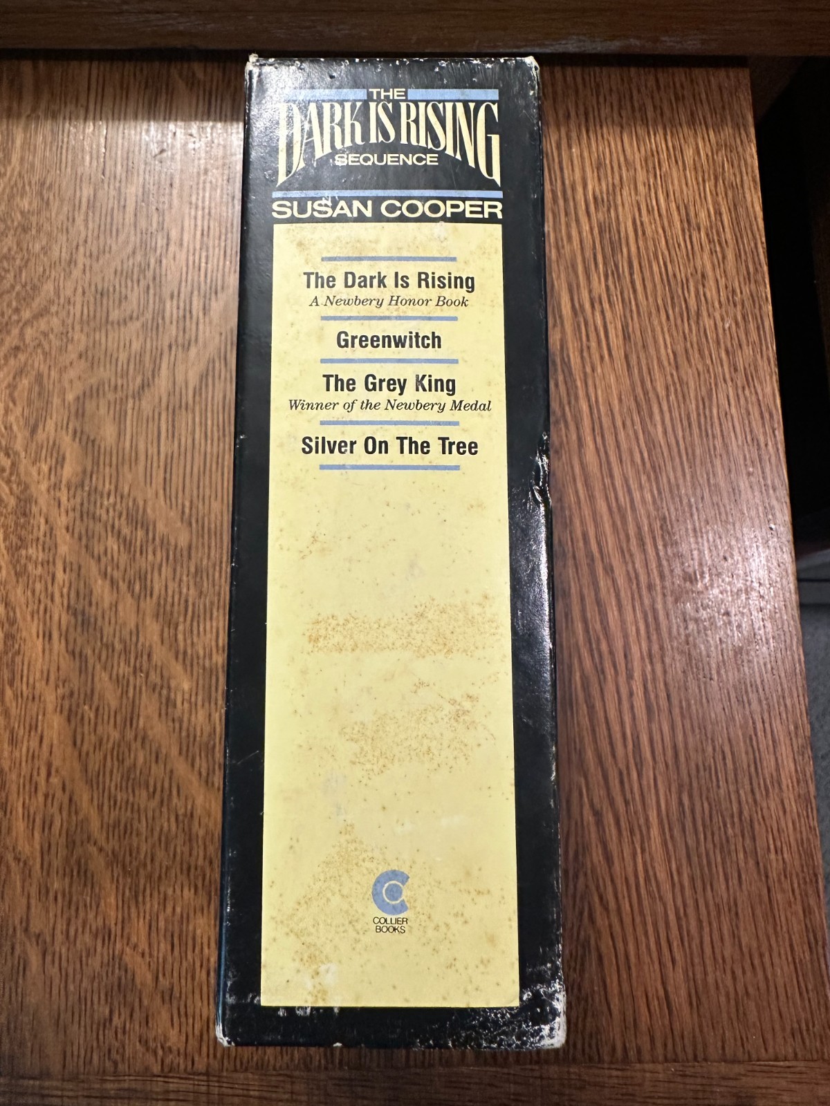 1986 Collier Books THE DARK IS RISING SEQUENCE 4 Book Box Set by Susan Cooper