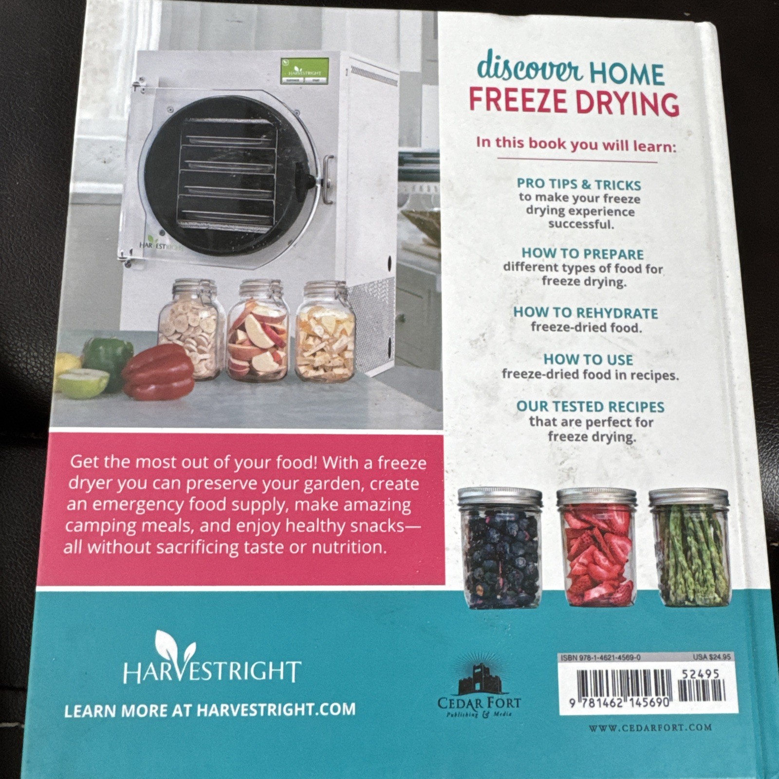 Discover Home Freeze Drying Hardcover –2022 by Harvest Right