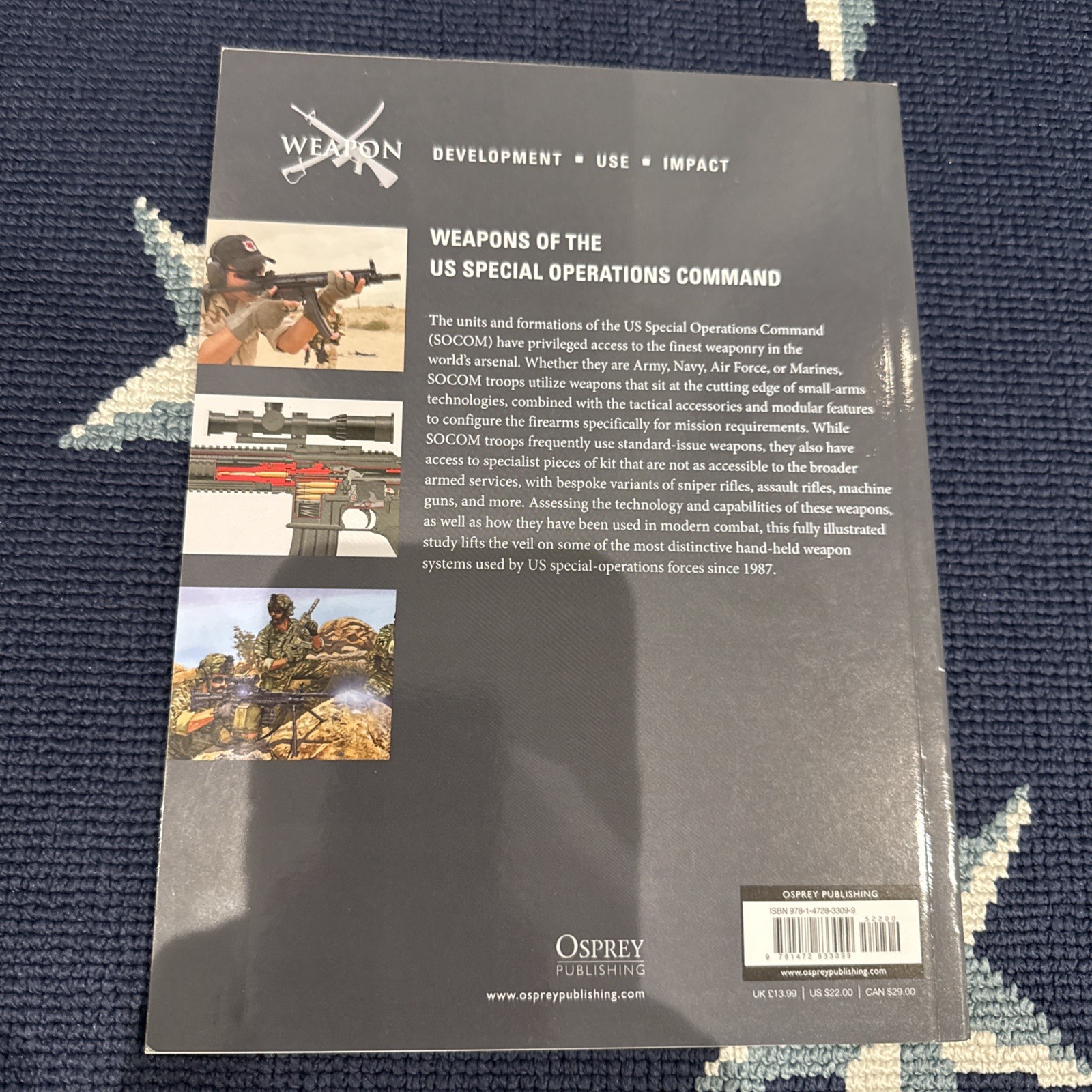 Weapons of the US Special Operations Command (Weapon, 69), McNab, Chris, 9781472
