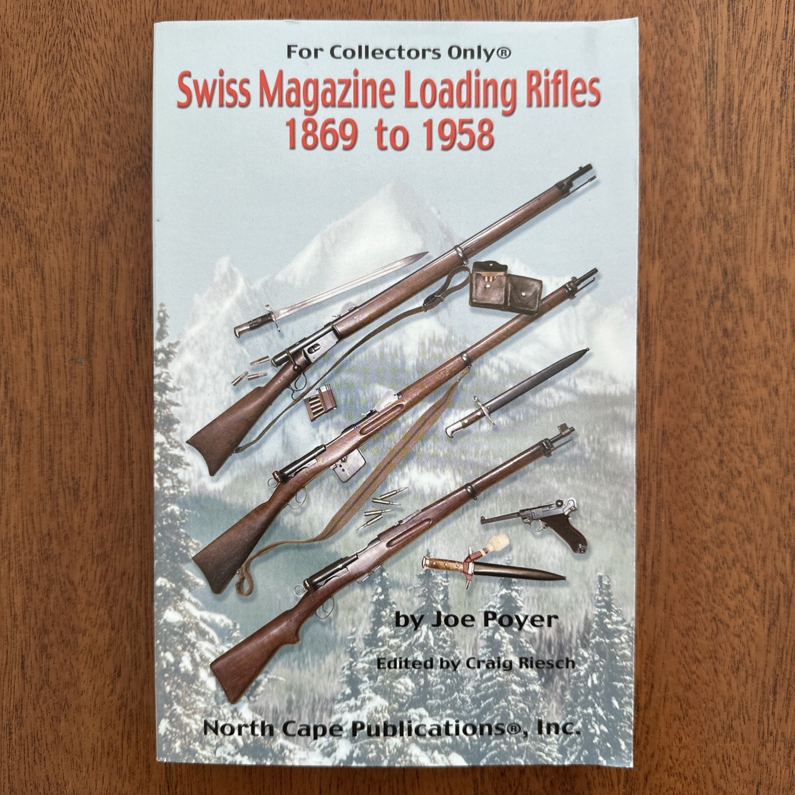 Swiss Magazine Loading Rifles 1869 to 1958 by Joe Poyer Excellent Condition PB