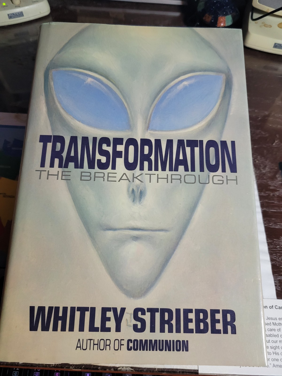Transformation : The Breakthrough by Whitley Strieber (1988, HC) first Edition