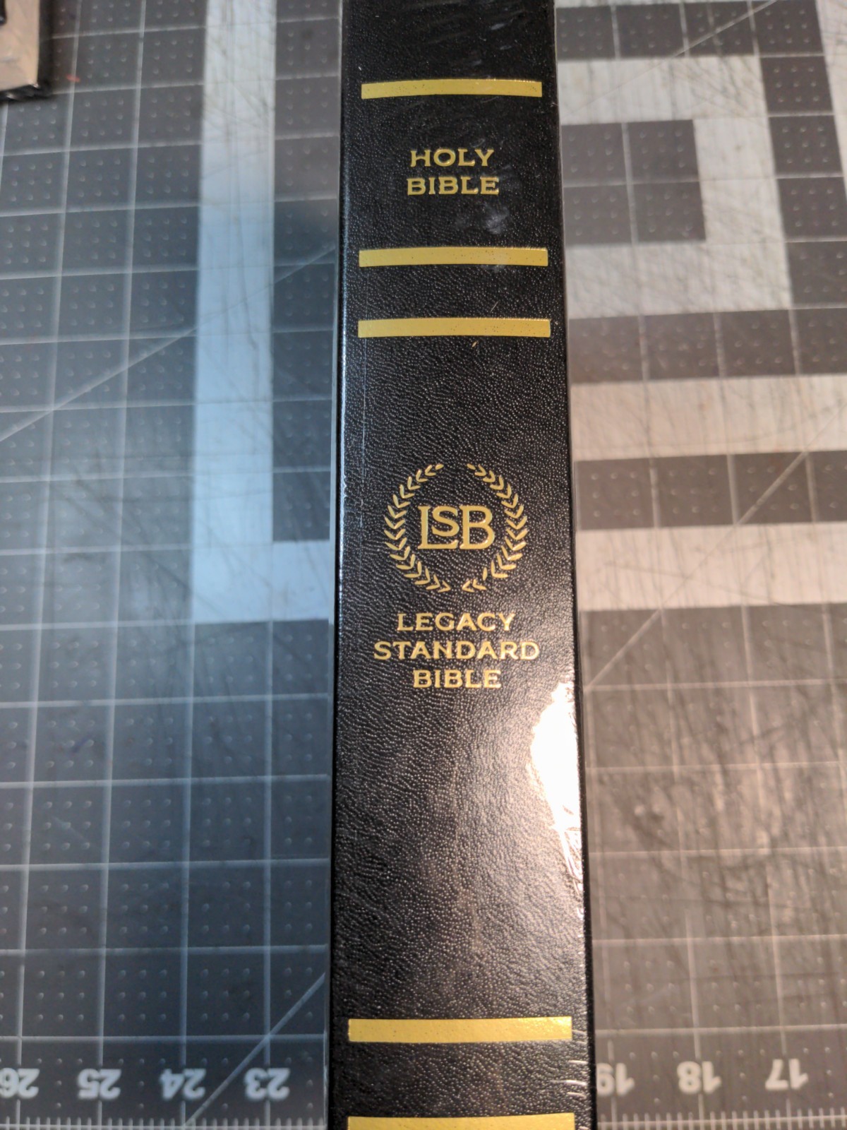 Legacy Standard Bible, Single Column Text Only Edition – Black Hardcover