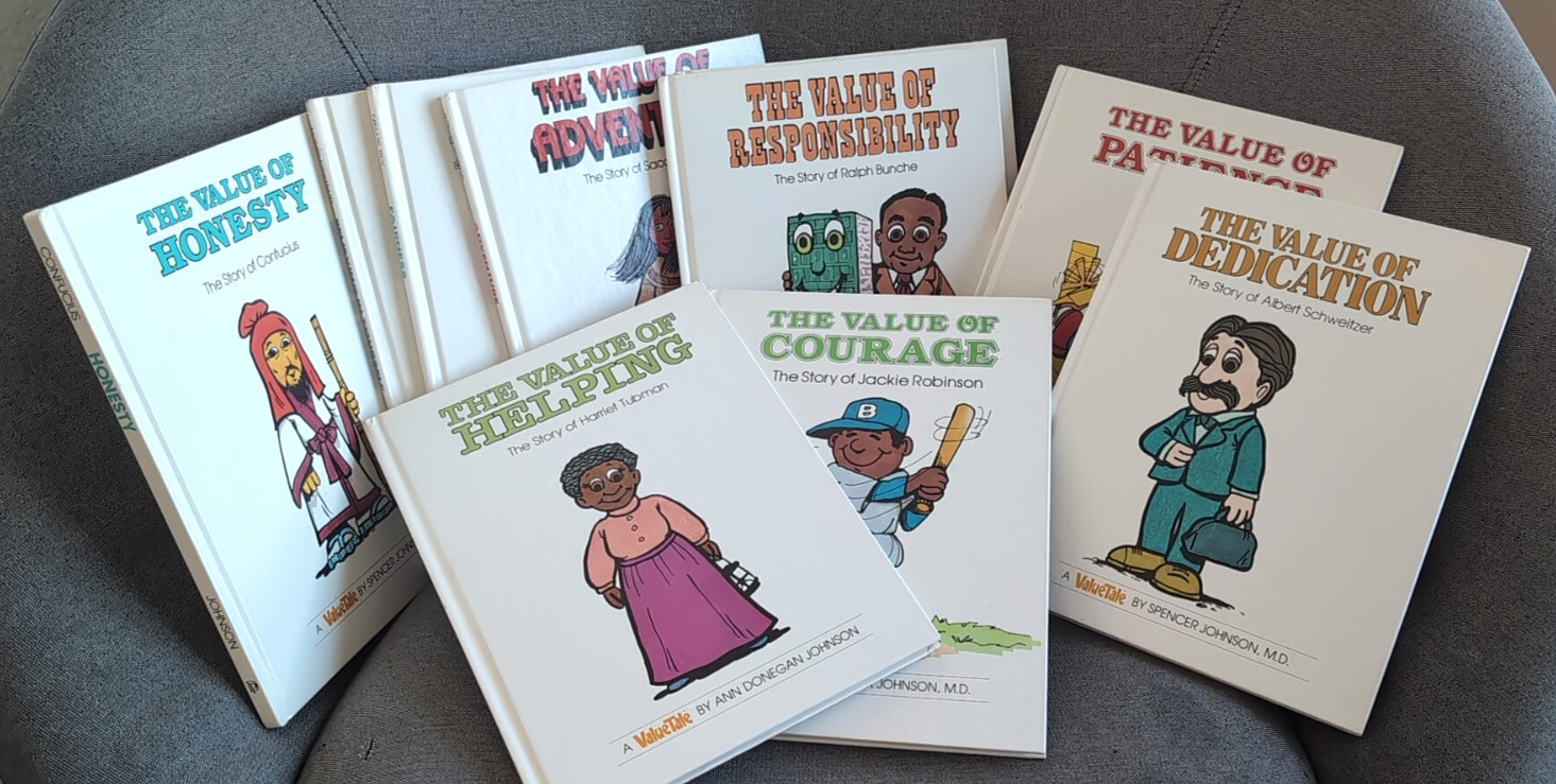 ValueTale Hardcover Children’s Books – Lot of 10 Robinson Tubman Confucius etc.