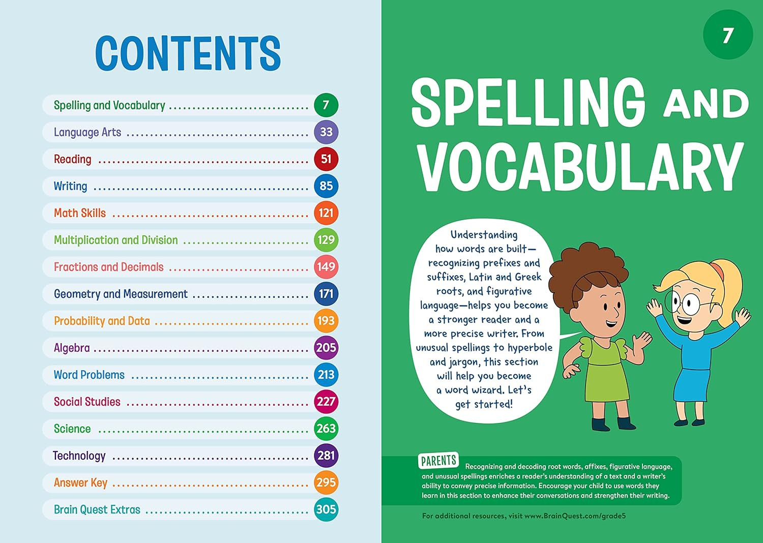 Brain Quest Workbook: 5th Grade Revised Edition
