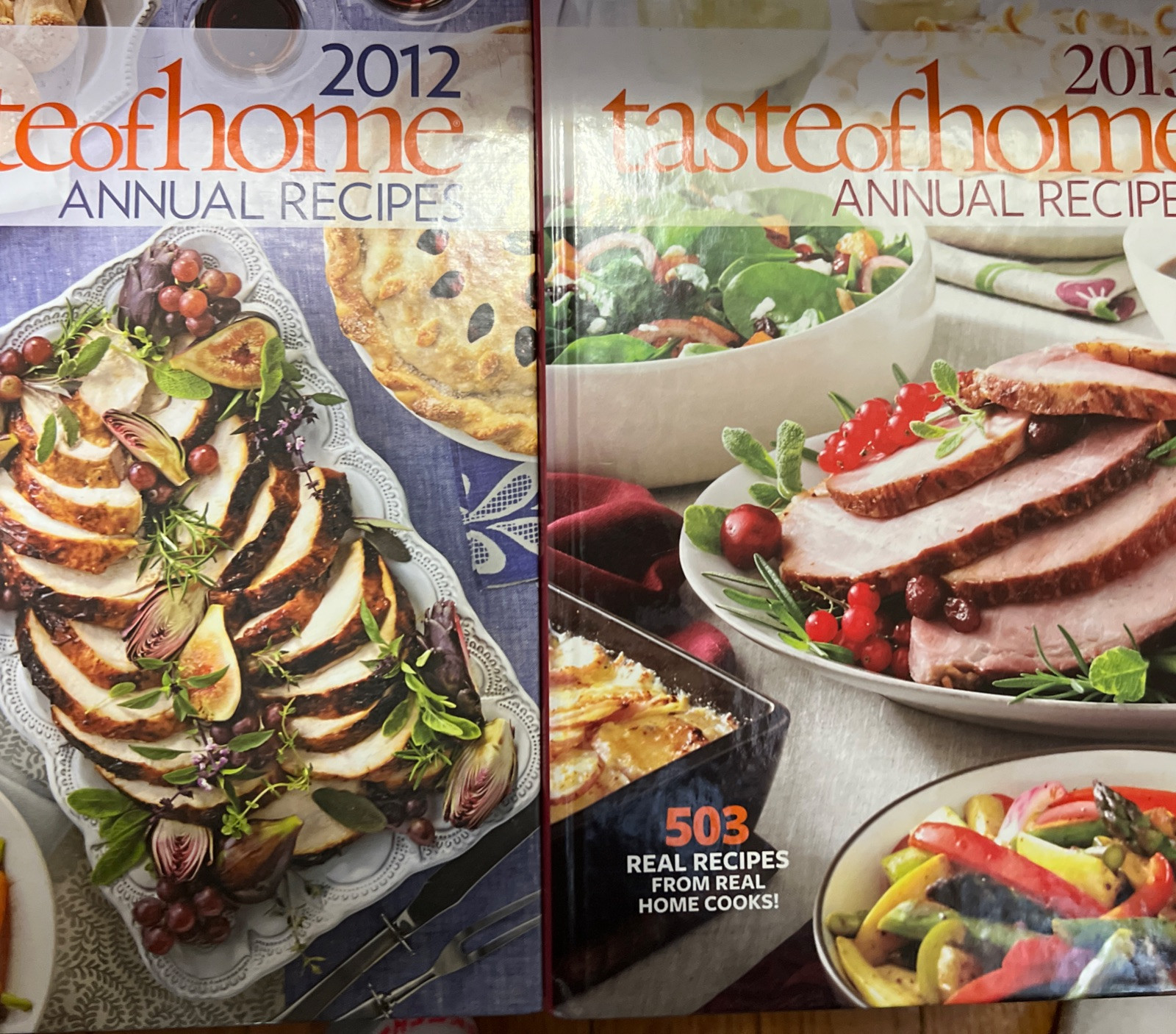 Lot Of 21 Taste Of Home Hardcover Books Annual Recipes Contest 1990s 2000s