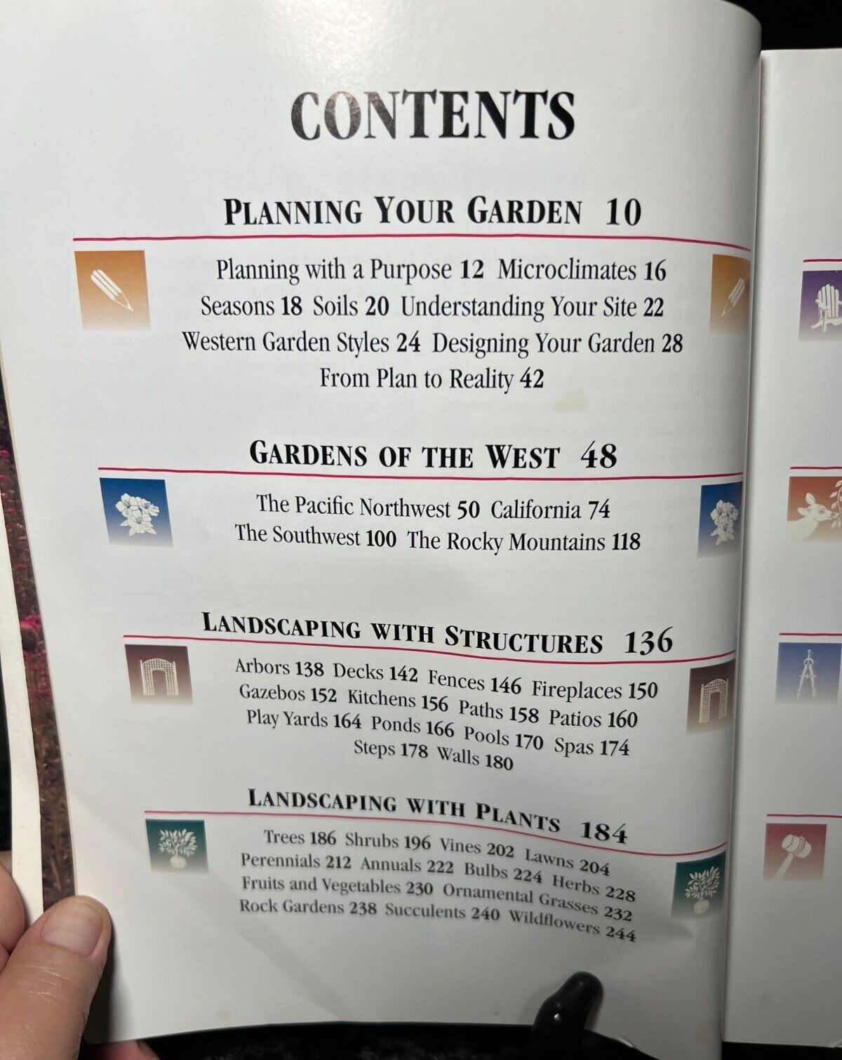Sunset Western Landscaping 1997 First Edition Soft Cover 8.25″ x 10.75″ Book
