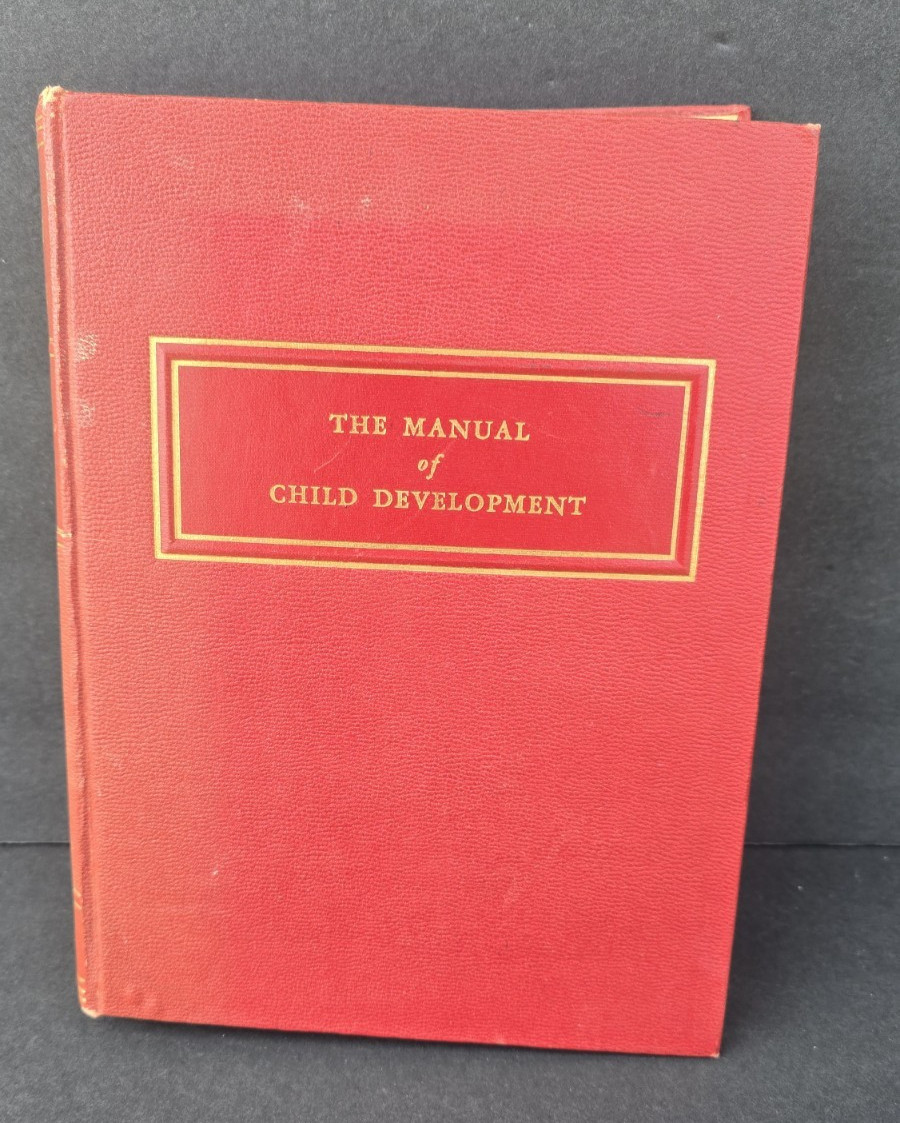 Manual of Child Development 1955 The University Society Vintage Parenting