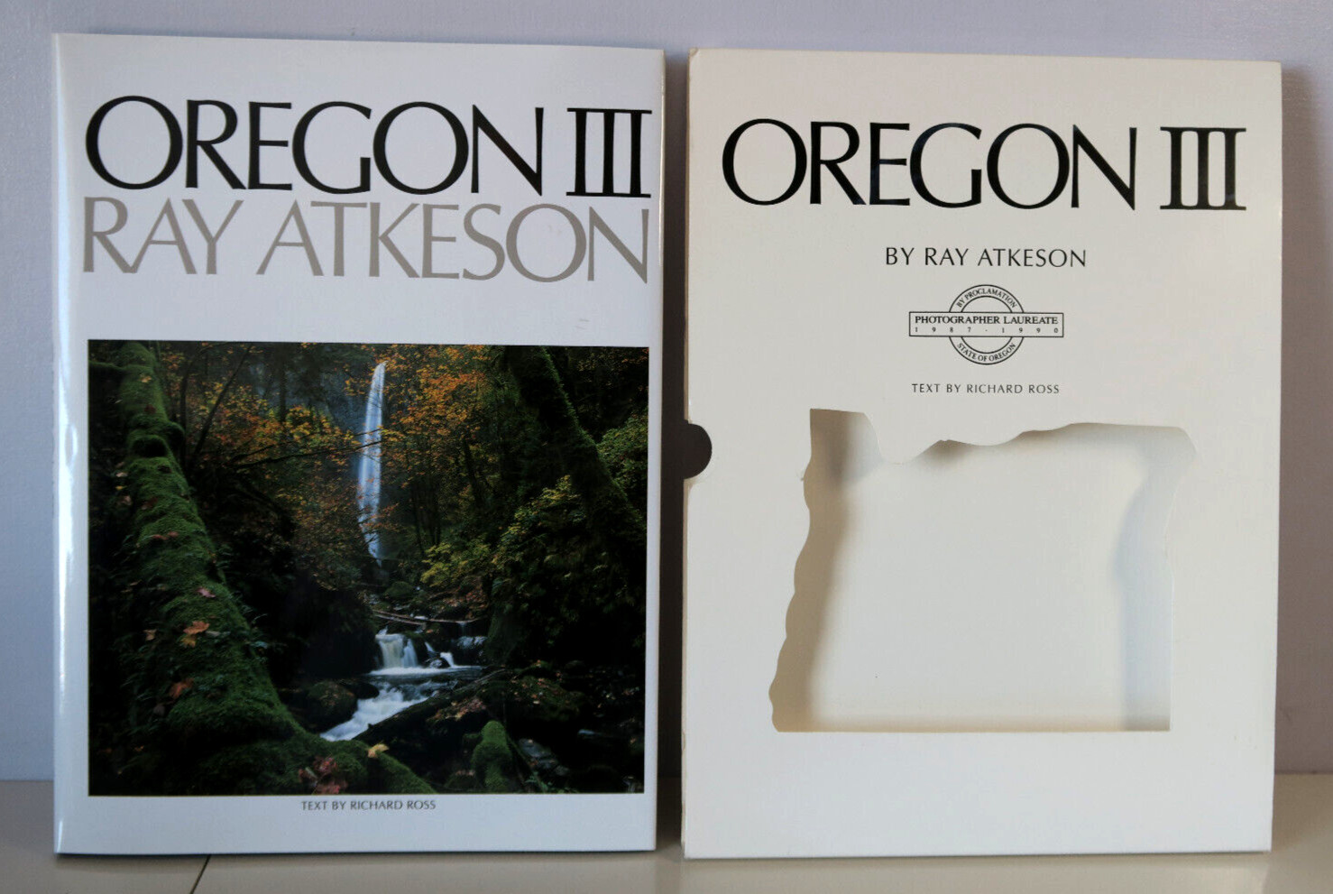 OREGON III by Ray Atkeson & Richard Ross HC/DJ with Sleeve 1987