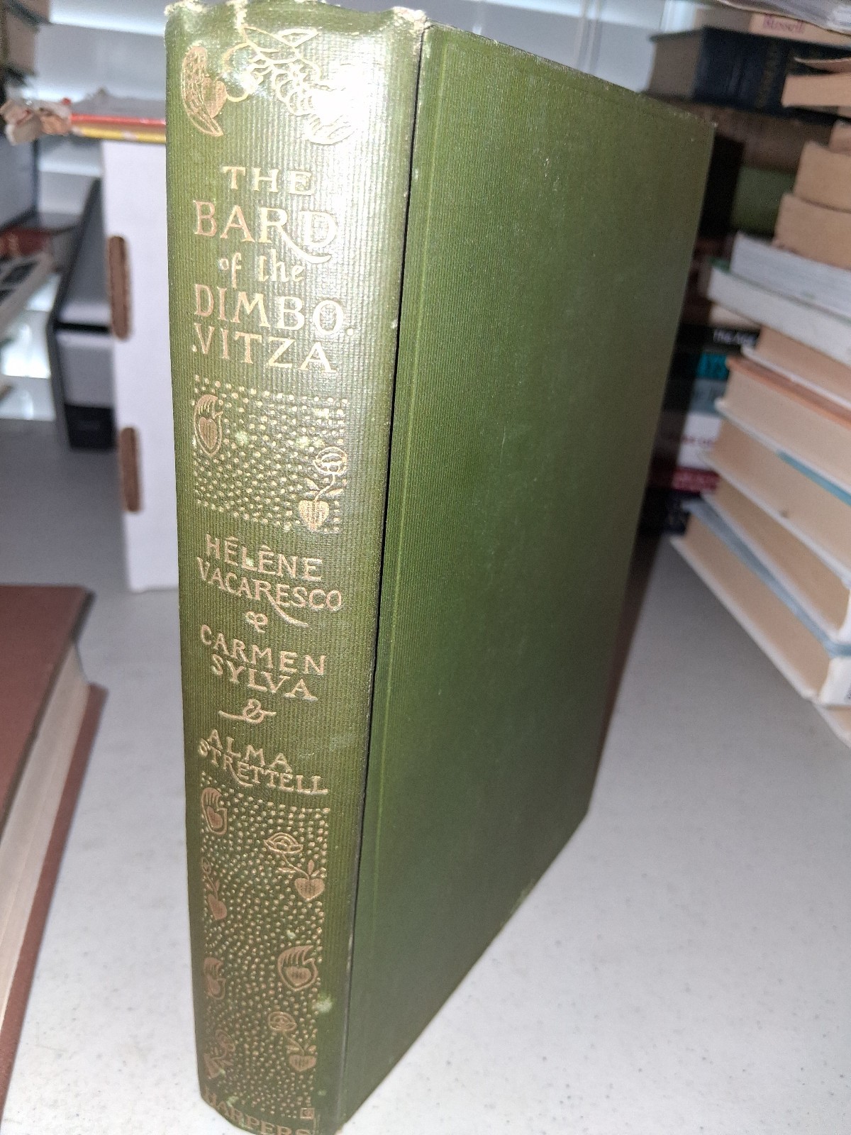 Bard of the Dimbovitza: Romanian Folk Songs Music by Vacaresco HC 1908