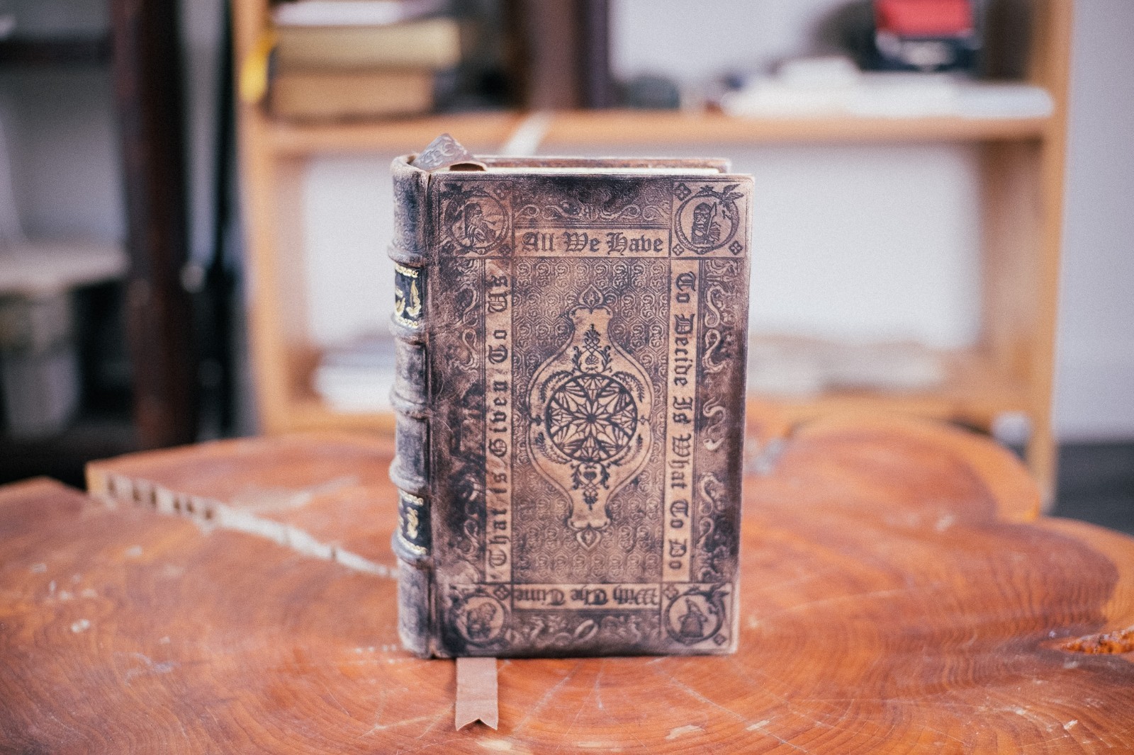 The Silmarillion Leather Bound Handmade Italian Binding